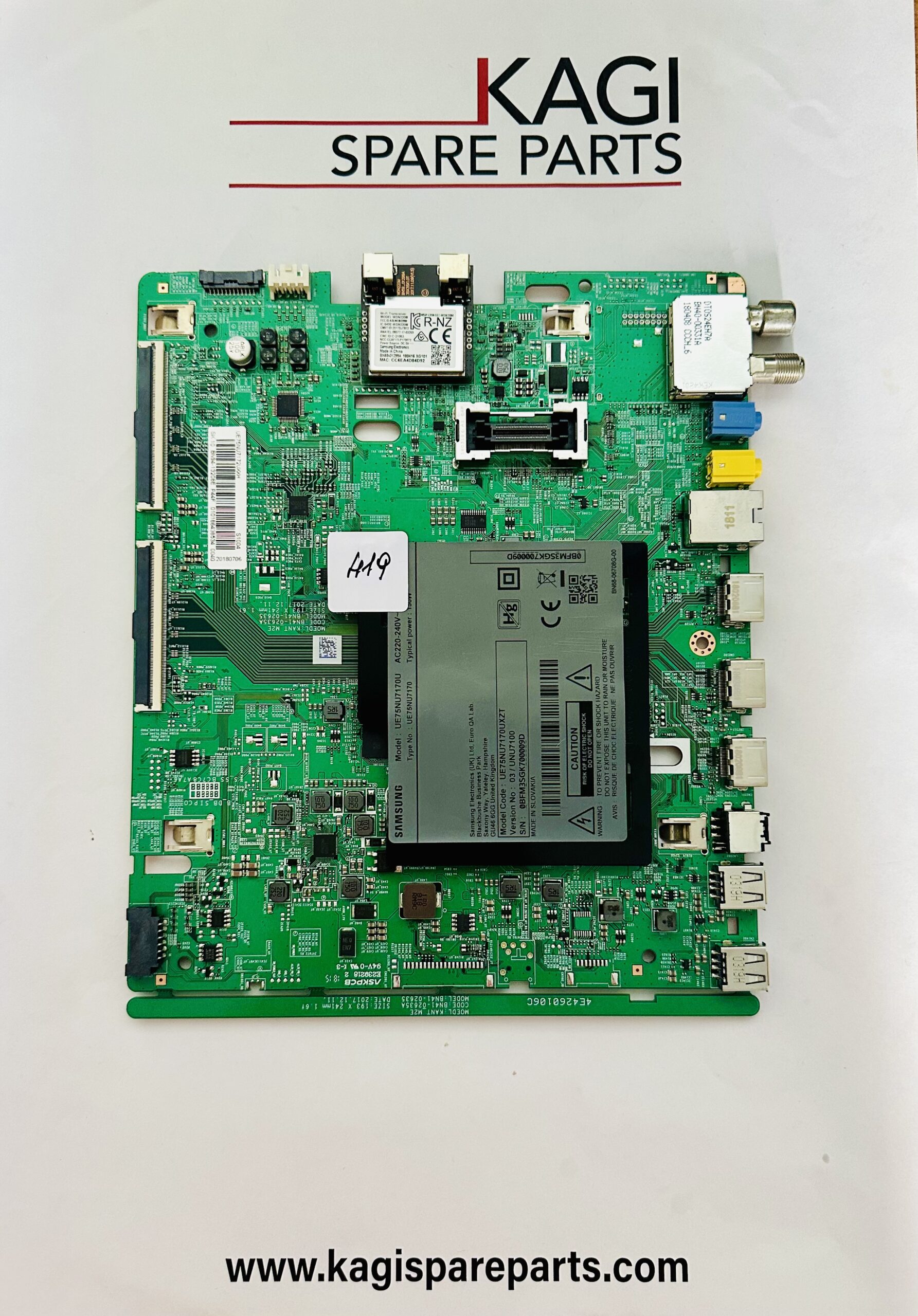 MAIN SAMSUNG BN68-06708G MODEL : UE75NU7170U NUOVA ORIGINALE