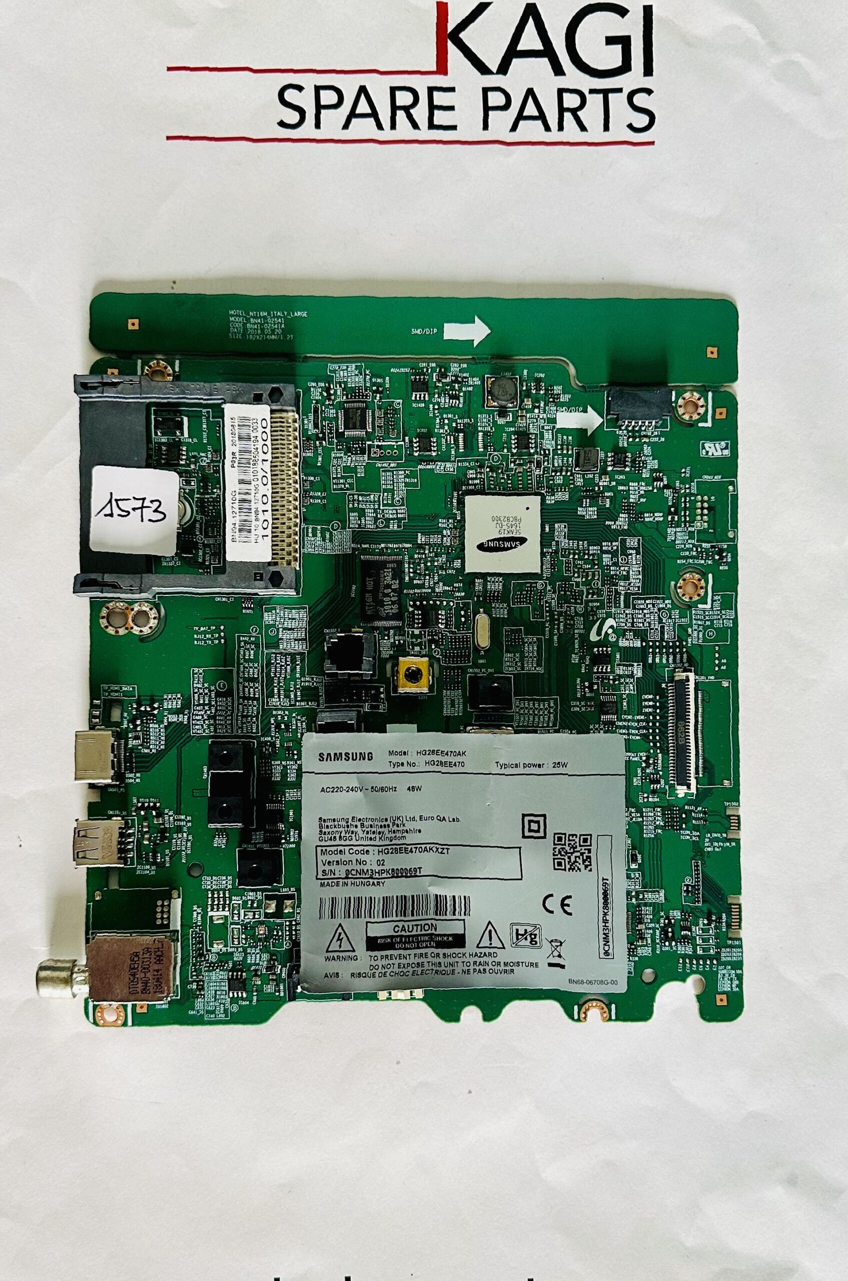 MAIN SAMSUNG BN68-06708G MODEL HG28EE470AK NUOVA ORIGINALE