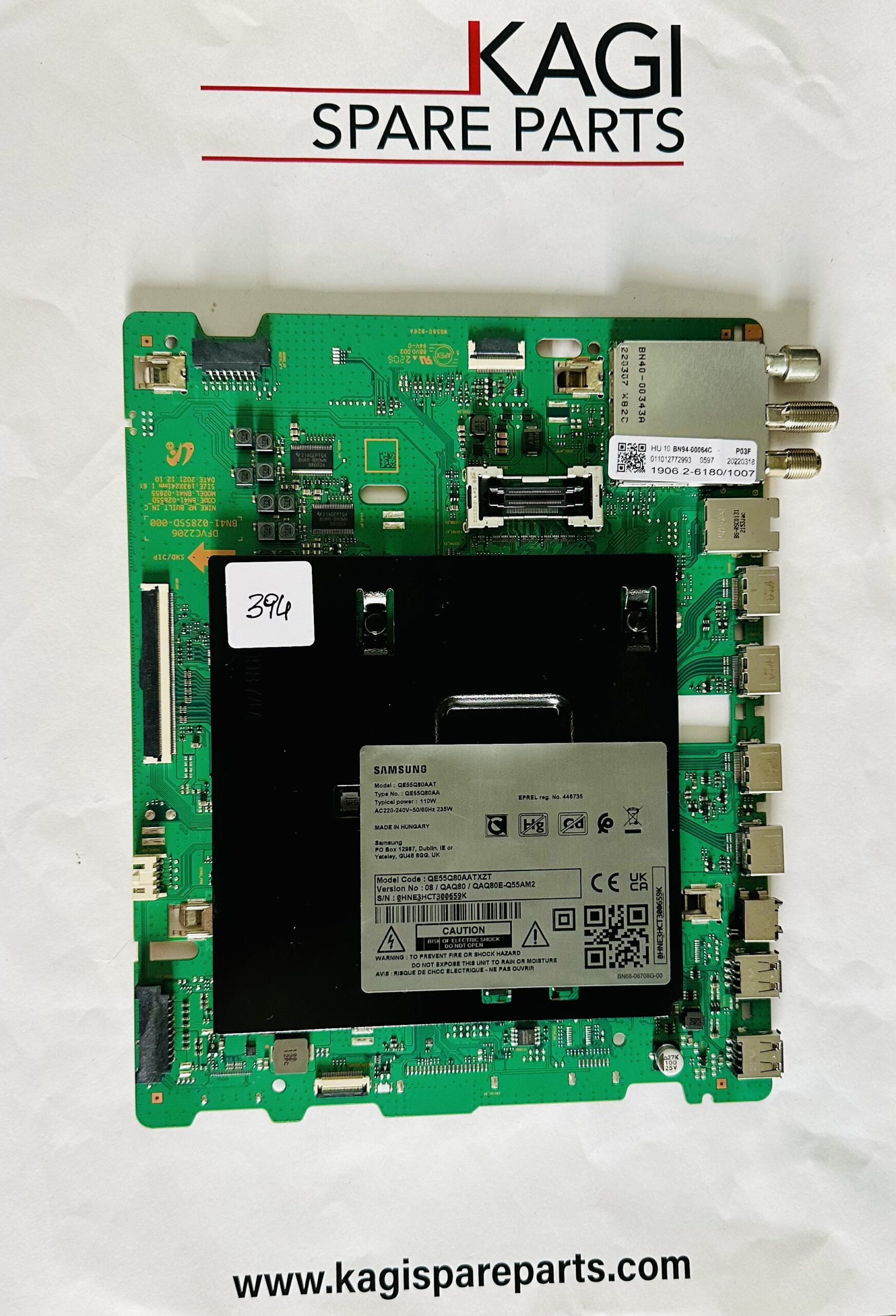 MAIN SAMSUNG BN68-06708G MODEL QE55Q80AAT NUOVA ORIGINALE