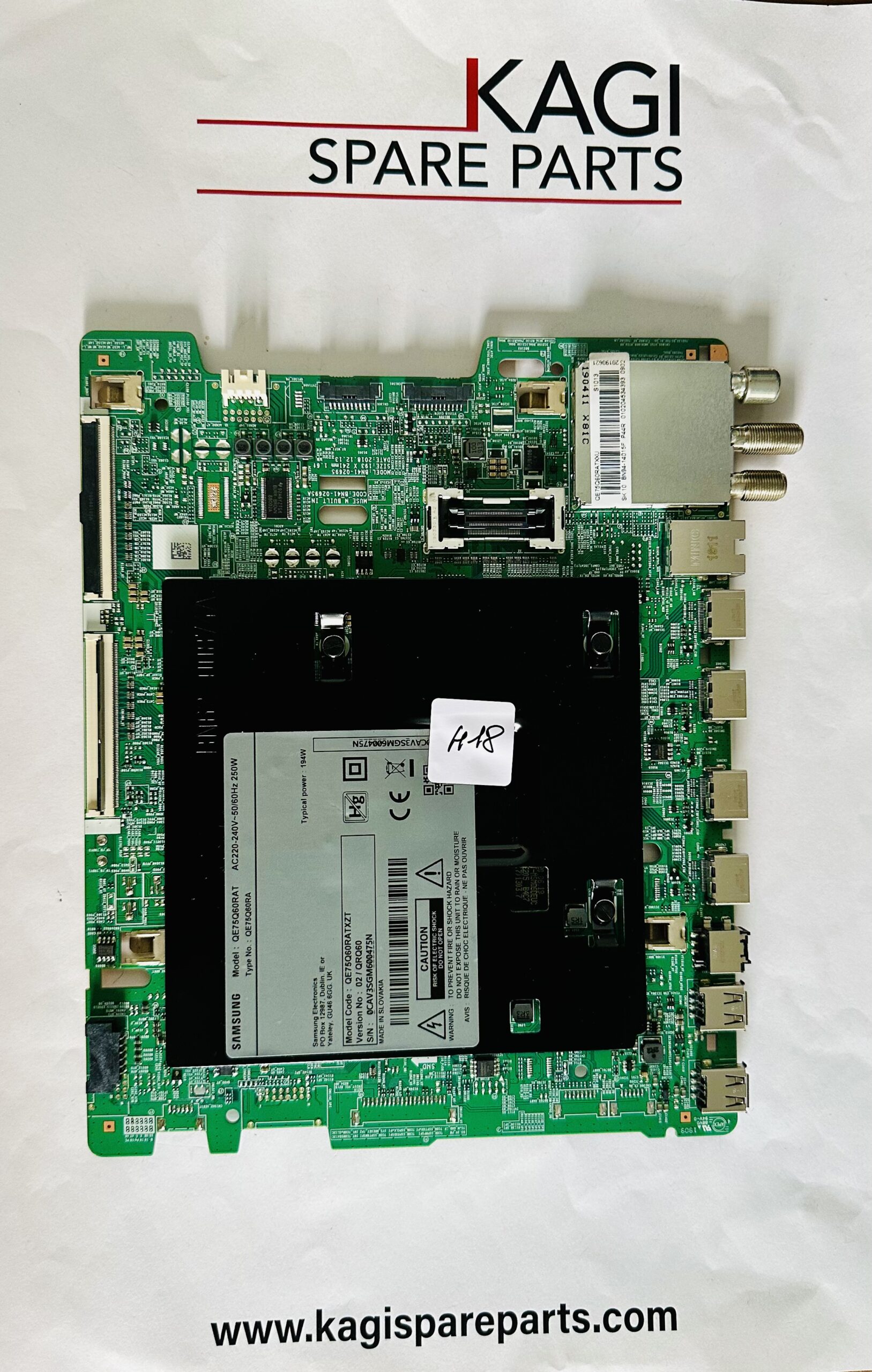 MAIN SAMSUNG BN68-06708 MODEL QE75Q60RAT NUOVA ORIGINALE