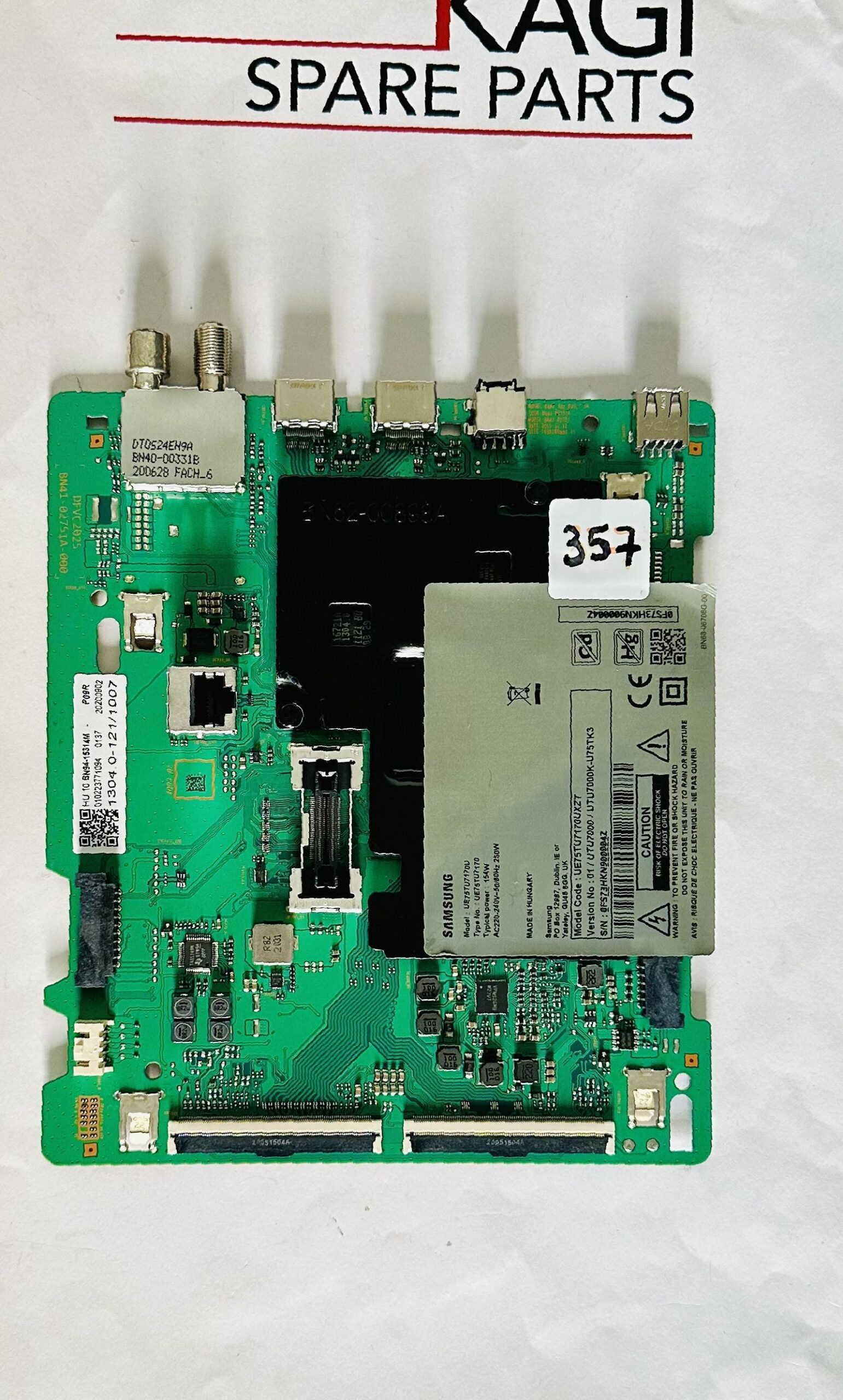 MAIN SAMSUNG BN68-06708G MODEL UE75TU7170U NUOVA ORIGINALE