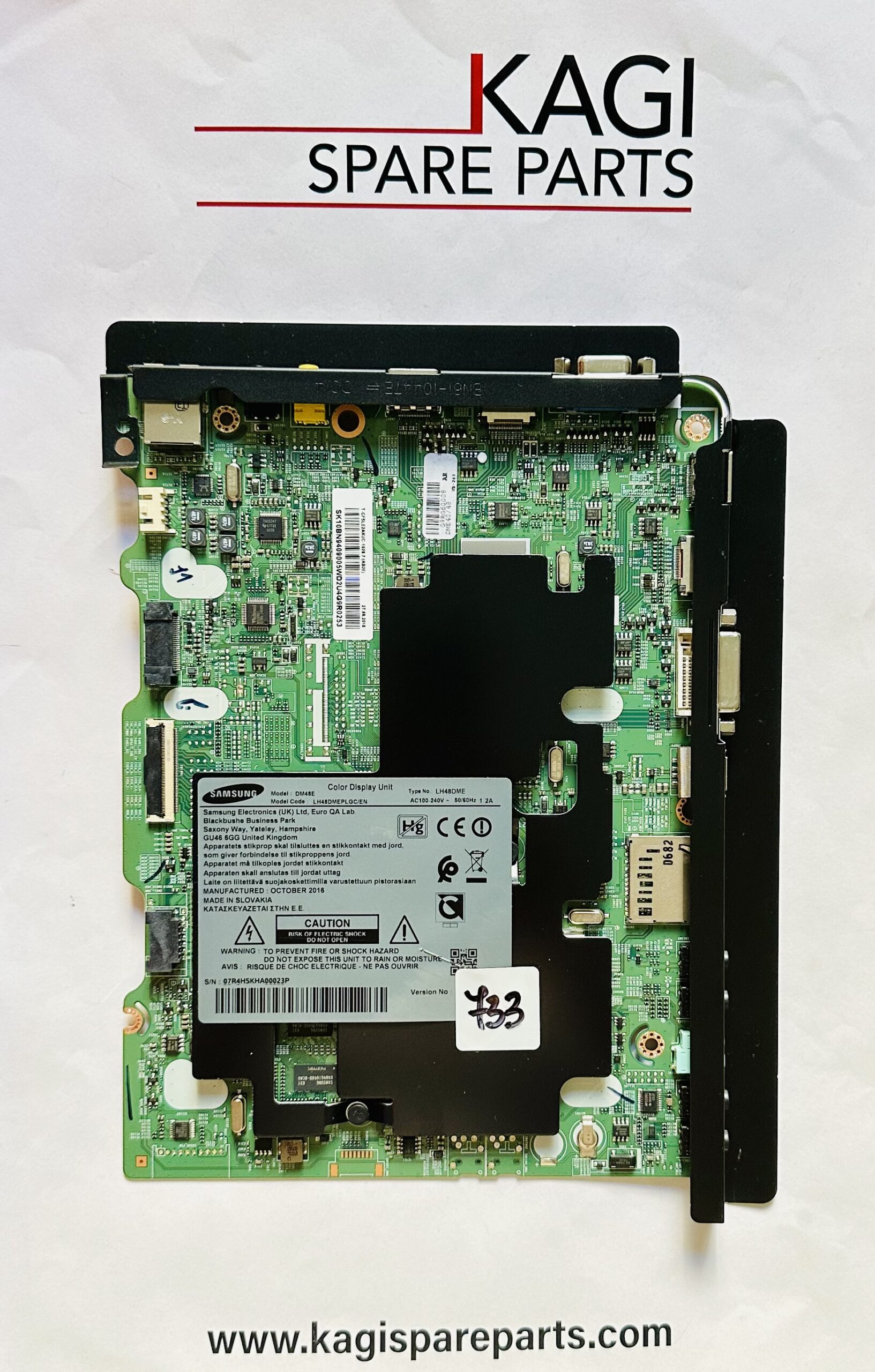 MAIN SAMSUNG BN9409005WD BN61-10447E MODEL DM48E NUOVA ORIGINALE