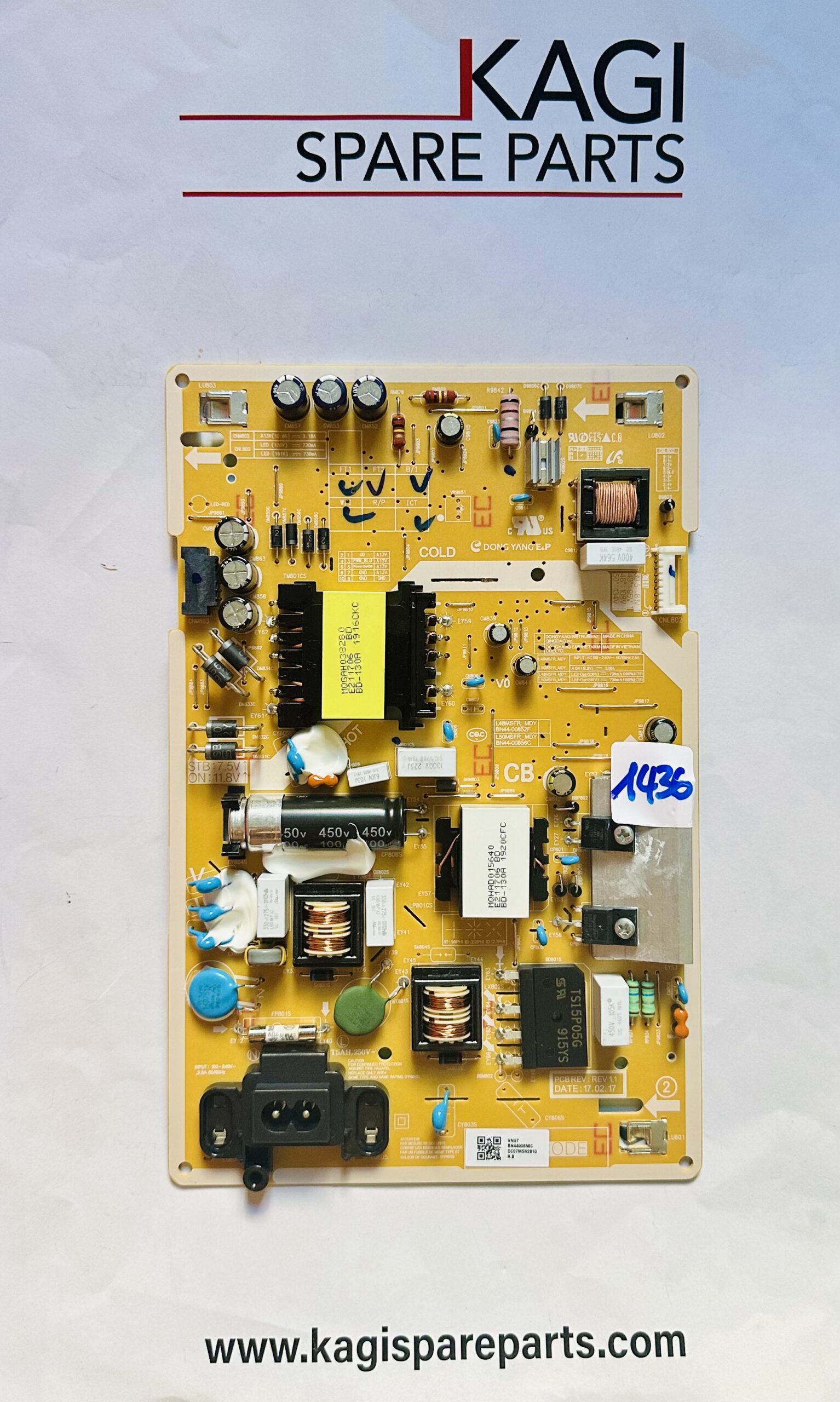 ALIMENTAZIONE SAMSUNG BN4400856C NUOVA ORIGINALE