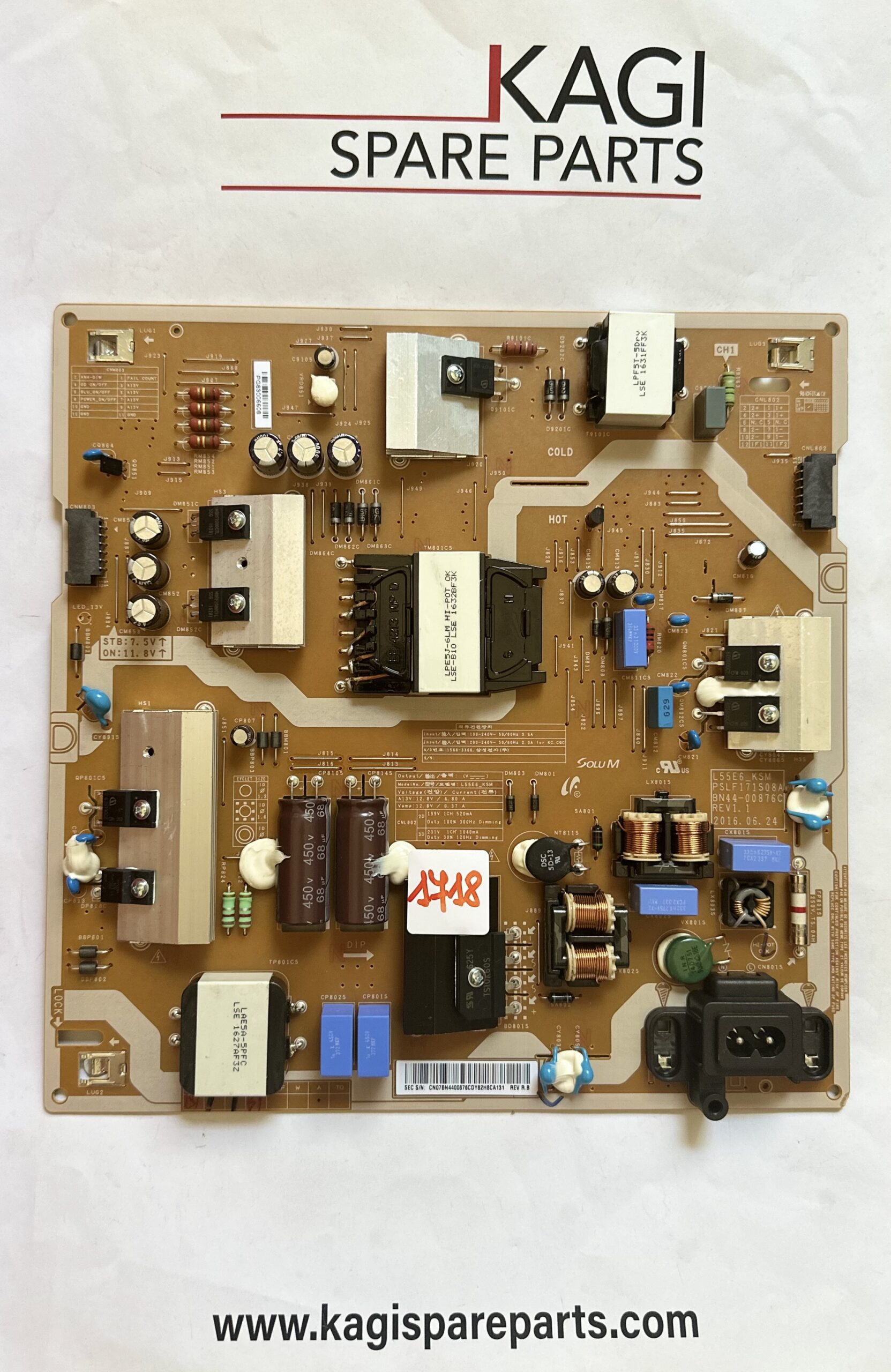 ALIMENTAZIONE SAMSUNG BN4400876C NUOVA ORIGINALE