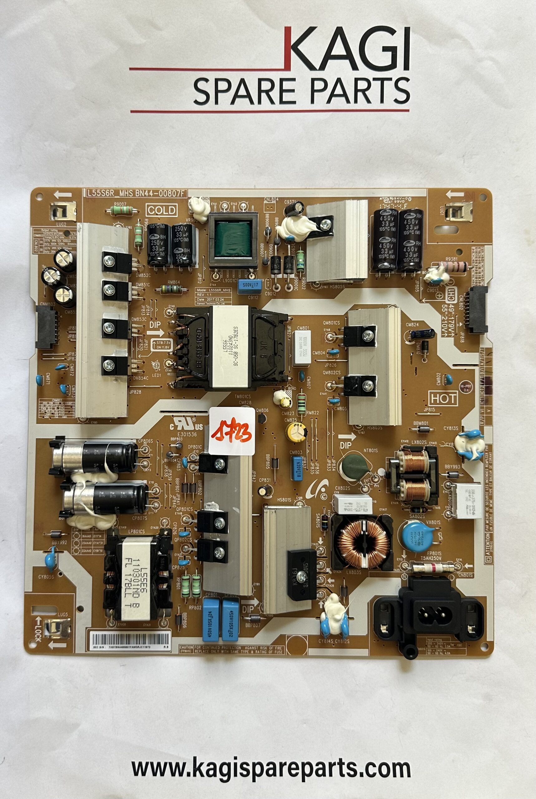 ALIMENTAZIONE SAMSUNG BN4400807F NUOVA ORIGINALE