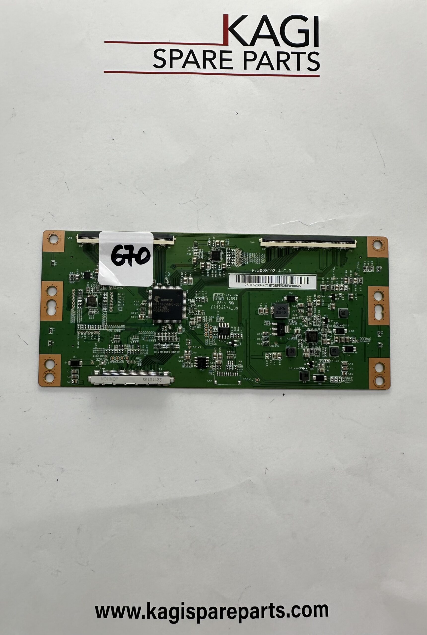 TCON PT500GT02-4-C-3 NUOVA ORIGINALE