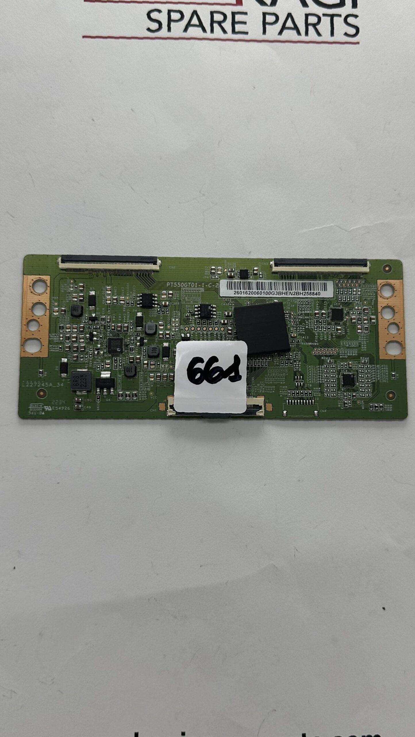 Carte T-CON PT550GT01-1-C-2 Pour écran Continental Edison CELED55SAQLD24B3 - Reconditionnée