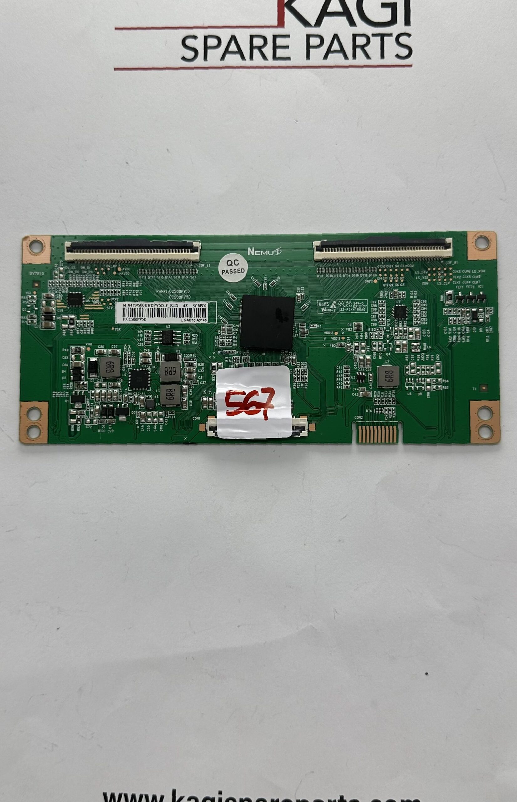T-CON N4TP500UHDPV5D-F NUOVA ORIGINALE