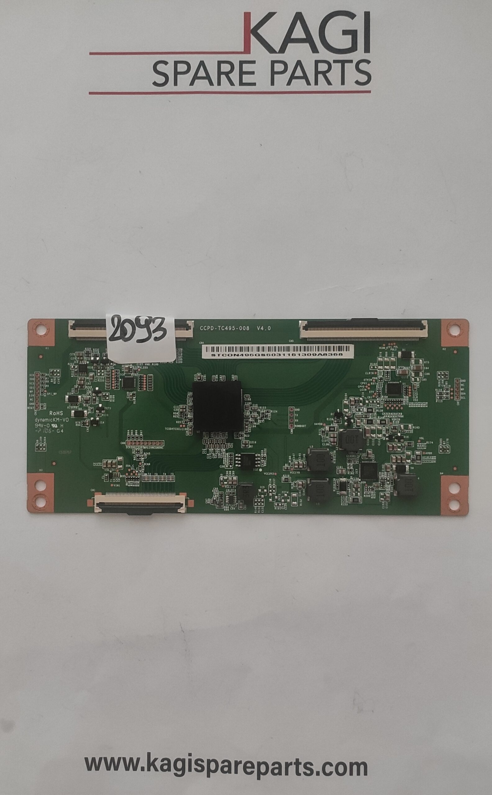 TCON CCPD-TC495-008 V4.0 PER TV HITACHI CCPD-TC495-008 V4.0 MODEL 50HK5607 NUOVA ORIGINALE