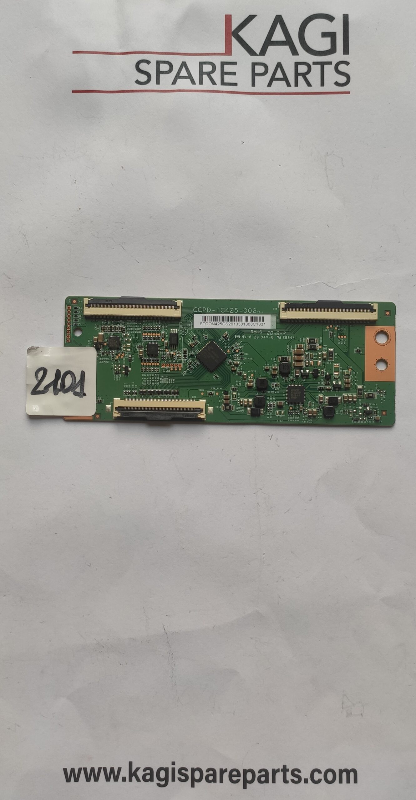 TCON TV TELEFUKEN CCPD-TC425-002 MODEL TE43554G54V2KA NUOVA ORIGINALE