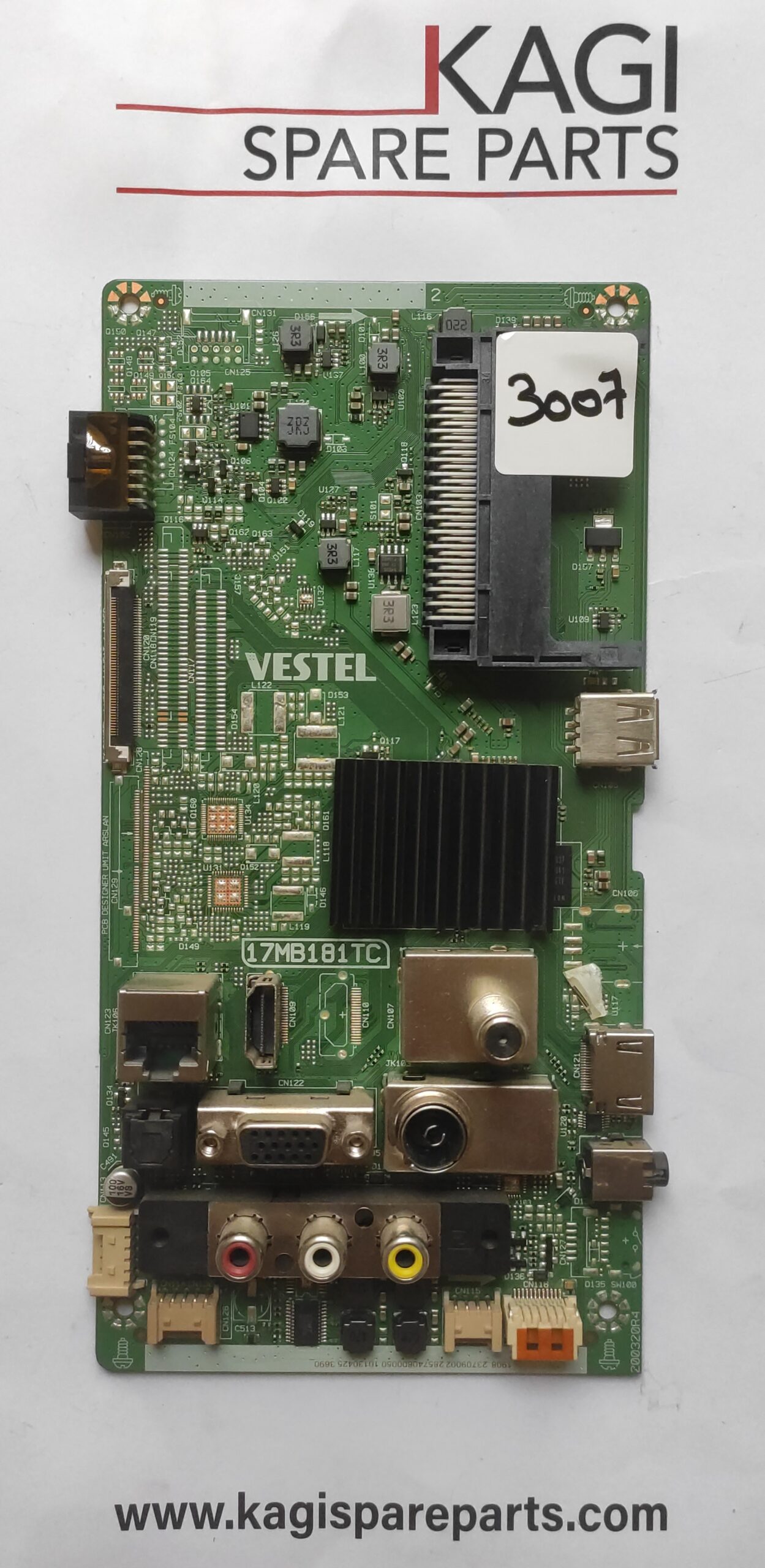 MAIN VESTEL TV TOSHIBA 17MB181TC 23709002 MODEL 43L2163DA NUOVA ORIGINALE