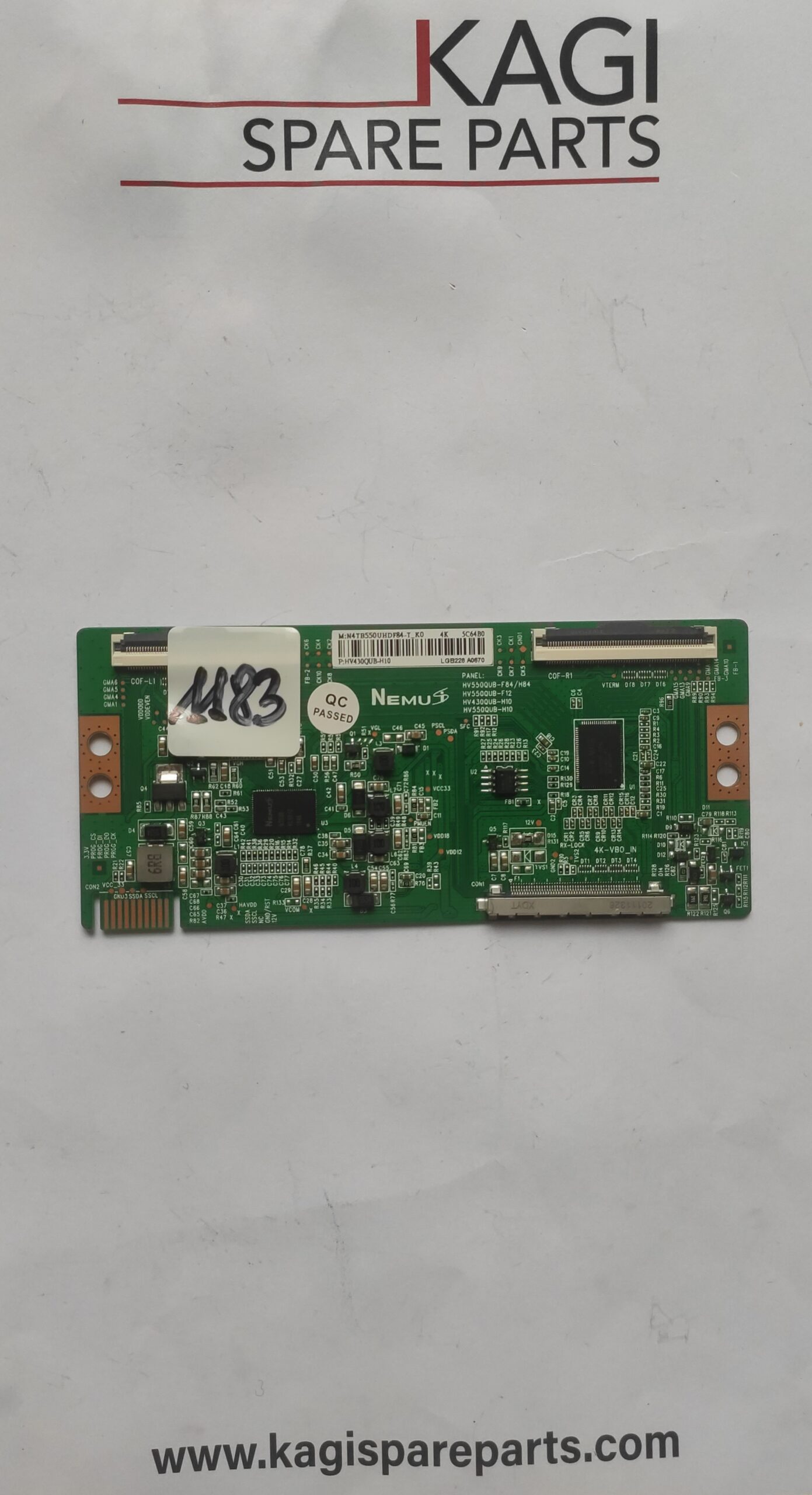 SCHEDA TCON HV550QUB-F84/H84 HV430QUB-H10 NUOVA ORIGINALE
