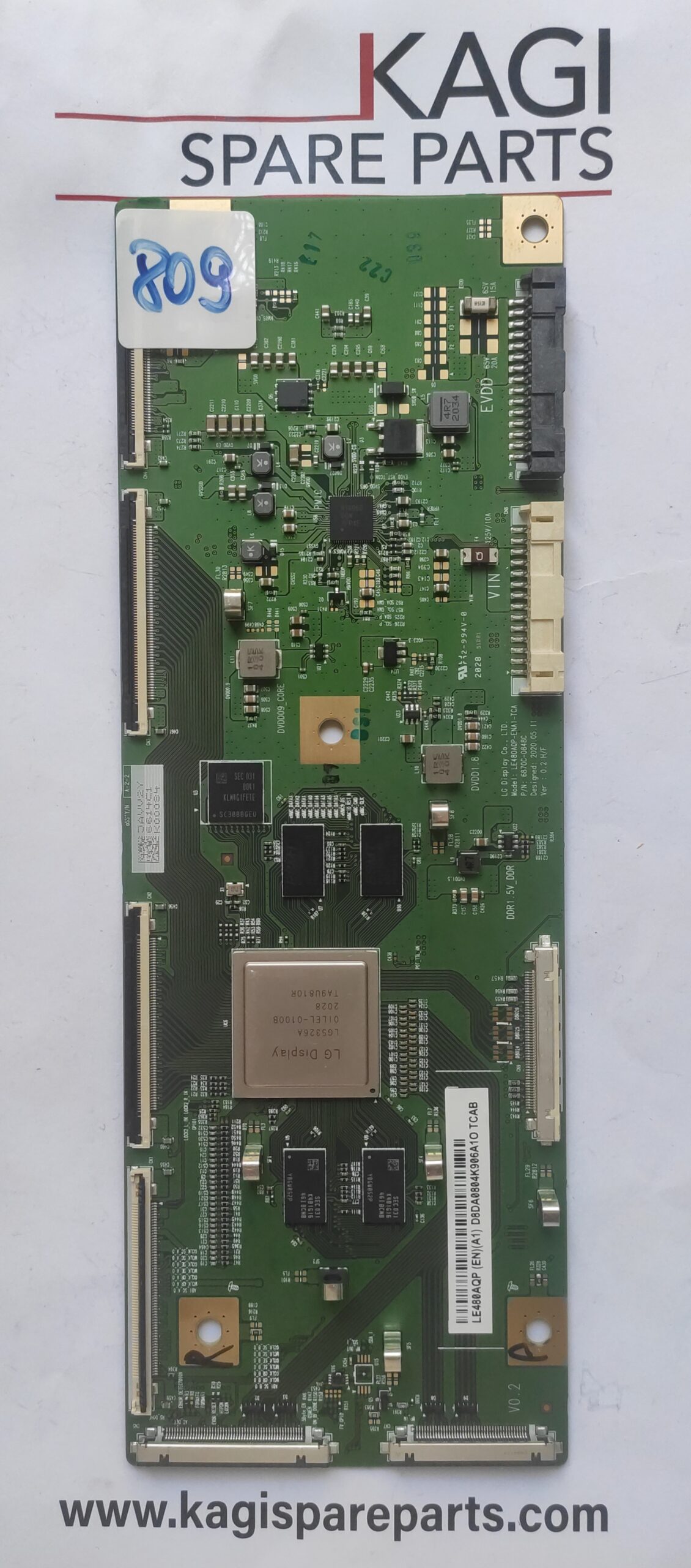 SCHEDA TCON JAVV2Y 6614C1 K0084 LE480AQP NUOVA ORIGINALE