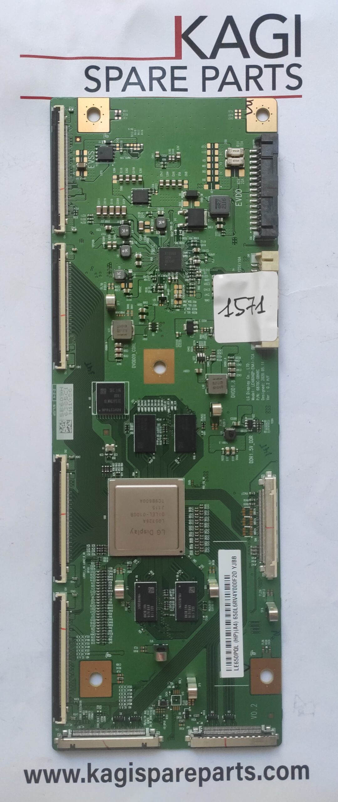 SCHEDA TCON 6870C-0848C LE480AQP-ENA1-TCA NUOVA ORIGINALE
