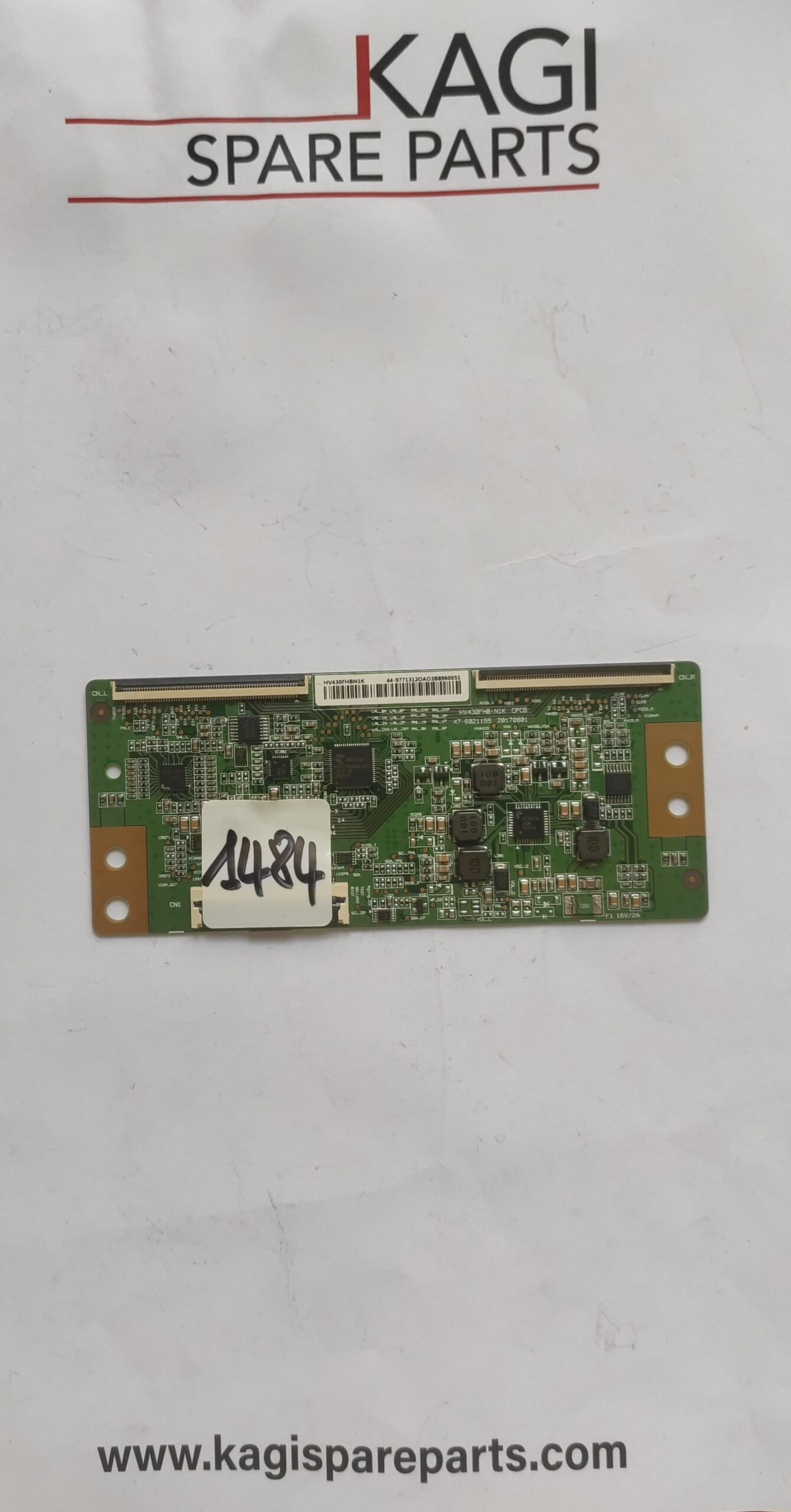 SCHEDA TCON HV430FHB-N1K CPCB 47-6021155 20170801 NUOVA ORIGINALE