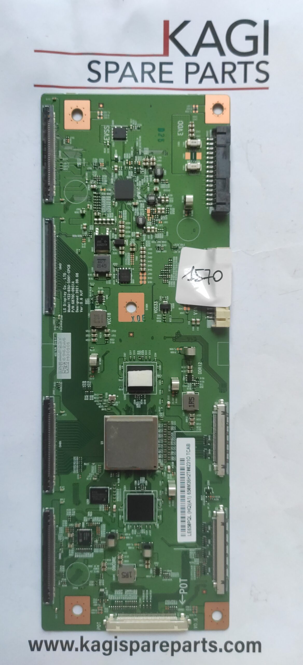 SCHEDA TCON 6870C-0931A MODEL V22-65U-SONY-CPCB NUOVA ORIGINALE