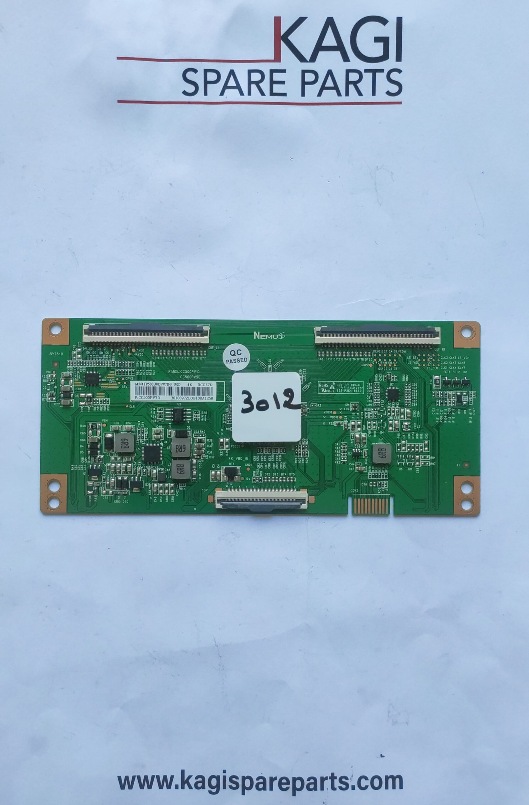 SCHEDA TCON TV HITACHI CC500PV1D CC500PV5D MOD 50HAK6151 NUOVA ORIGINALE