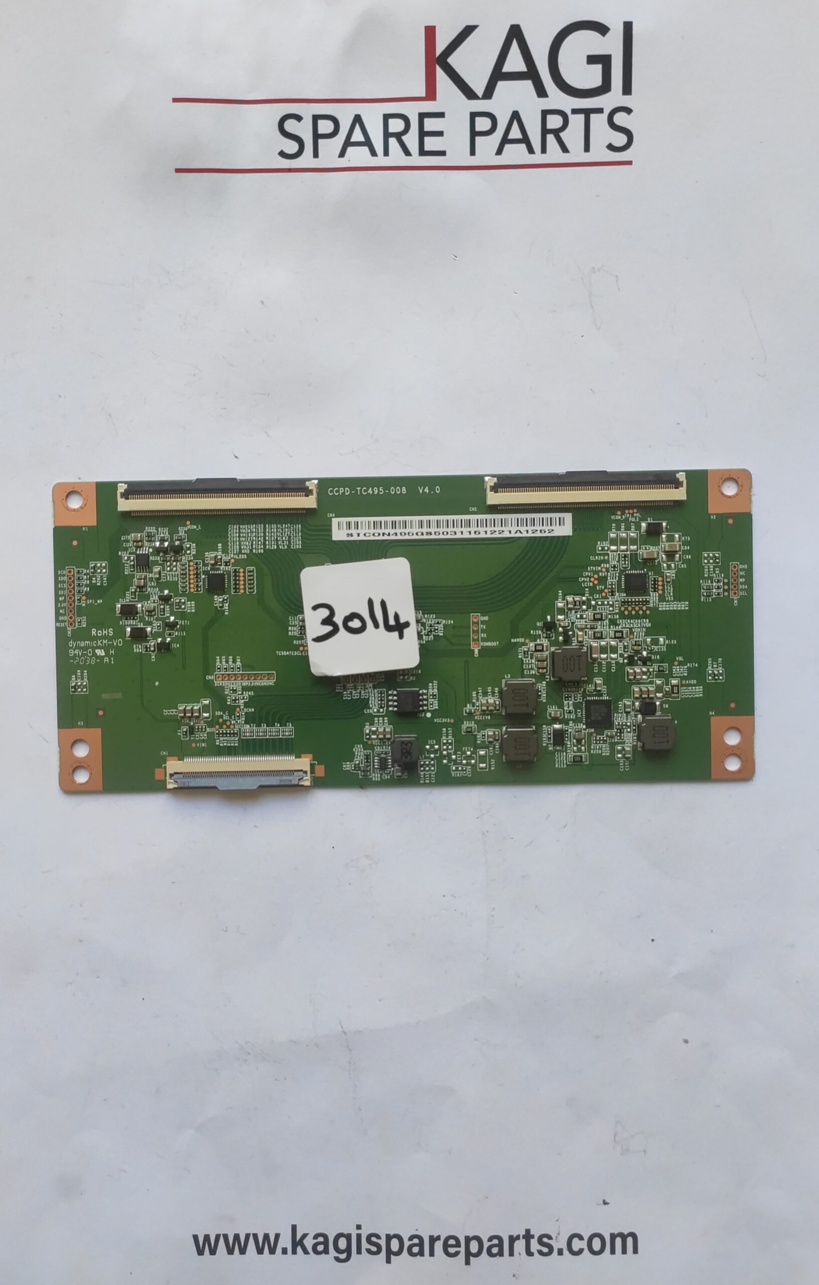 SCHEDA TCON PER TV HITACHI CCPD-TC495-008 V4.0 MOD 50HK5607 NUOVA ORIGINALE