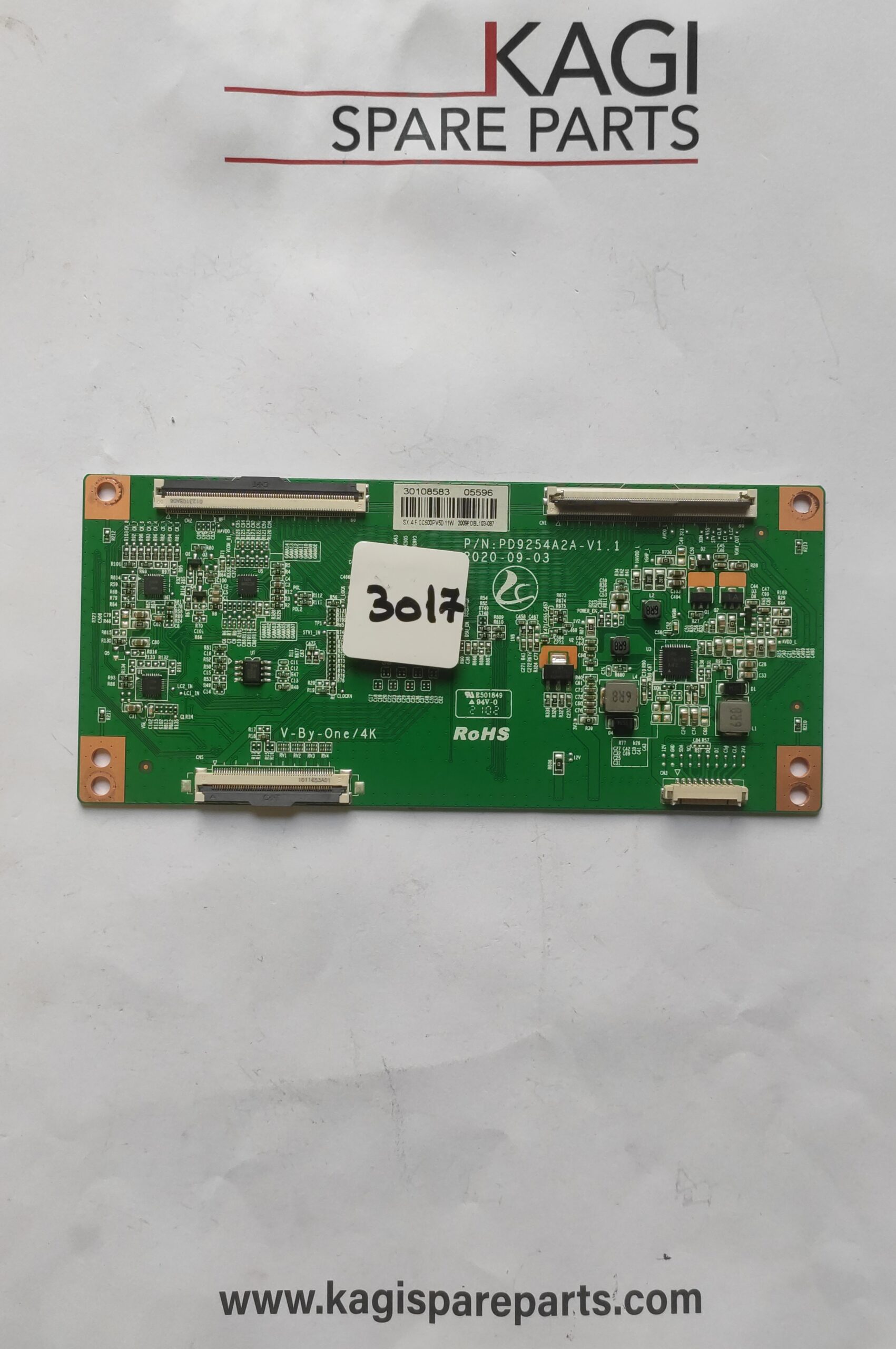 SCHEDA TCON PER TV TOSHIBA PD9254A2A-V1.1 MOD 50UA4B63DA NUOVA ORIGINALE