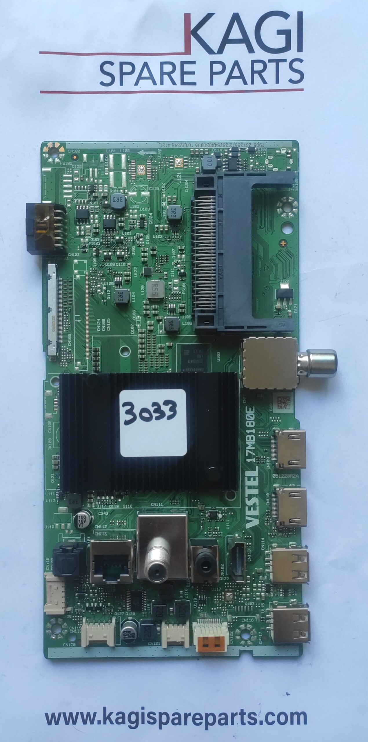 SCHEDA MAIN VESTEL PER TV PANASONIC 17MB180E 23735512 MOD. TX-65LX6507 NUOVA ORIGINALE