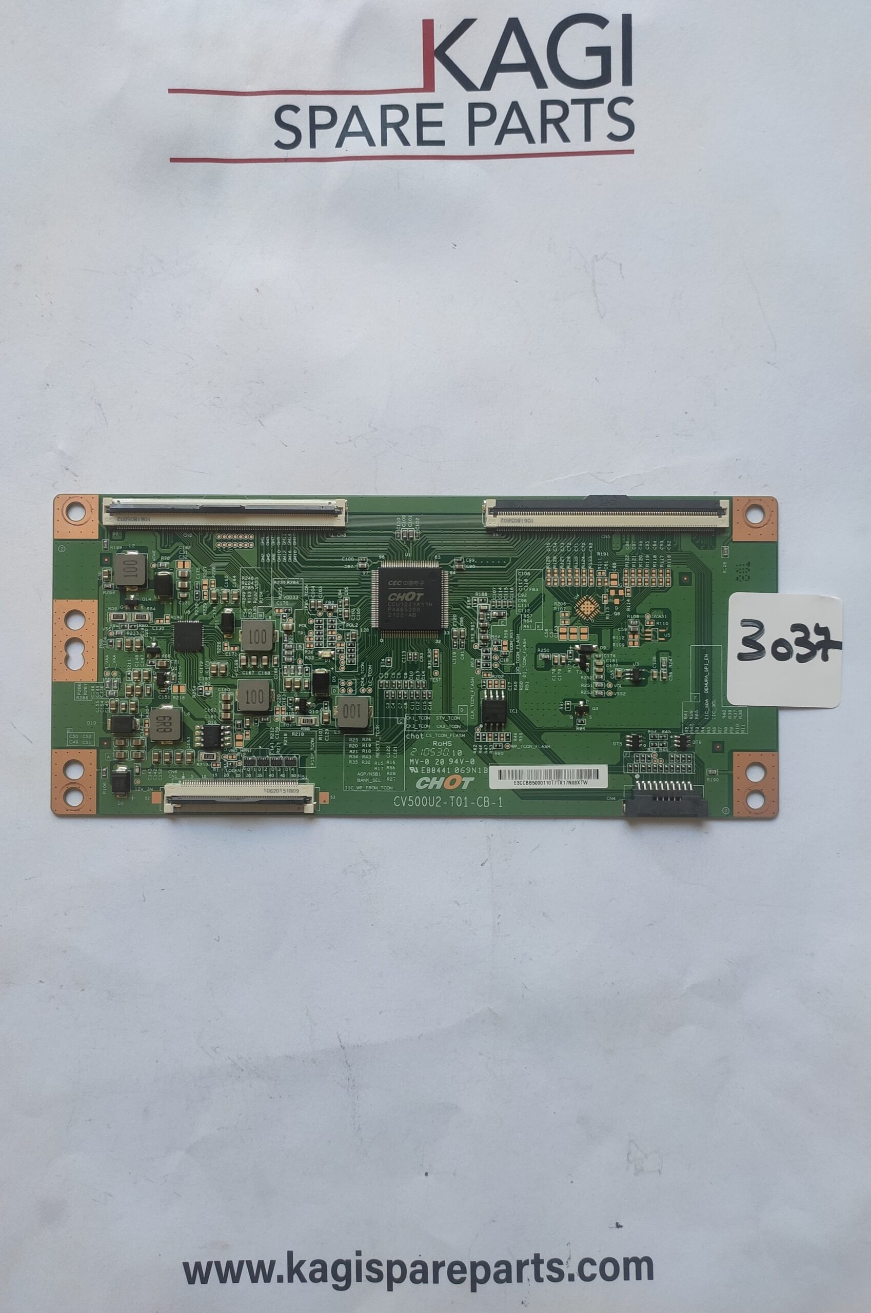 TCON TV PANASONIC CV500U2-T01-CB-1 MOD TX-50JX610E NUOVA ORIGINALE