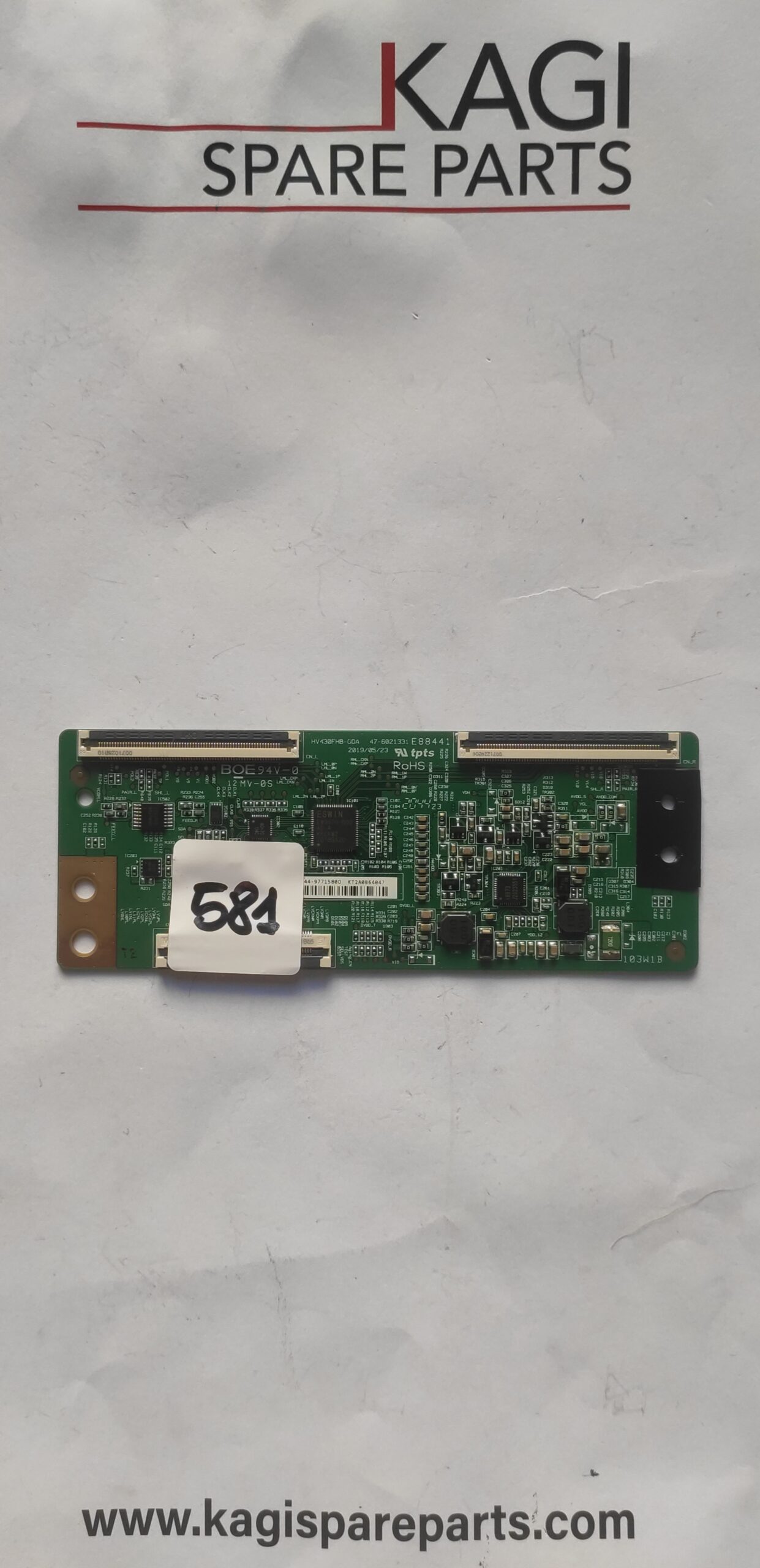 SCHEDA TCON HV430FHB-G0A 47-6021331 NUOVA ORIGINALE