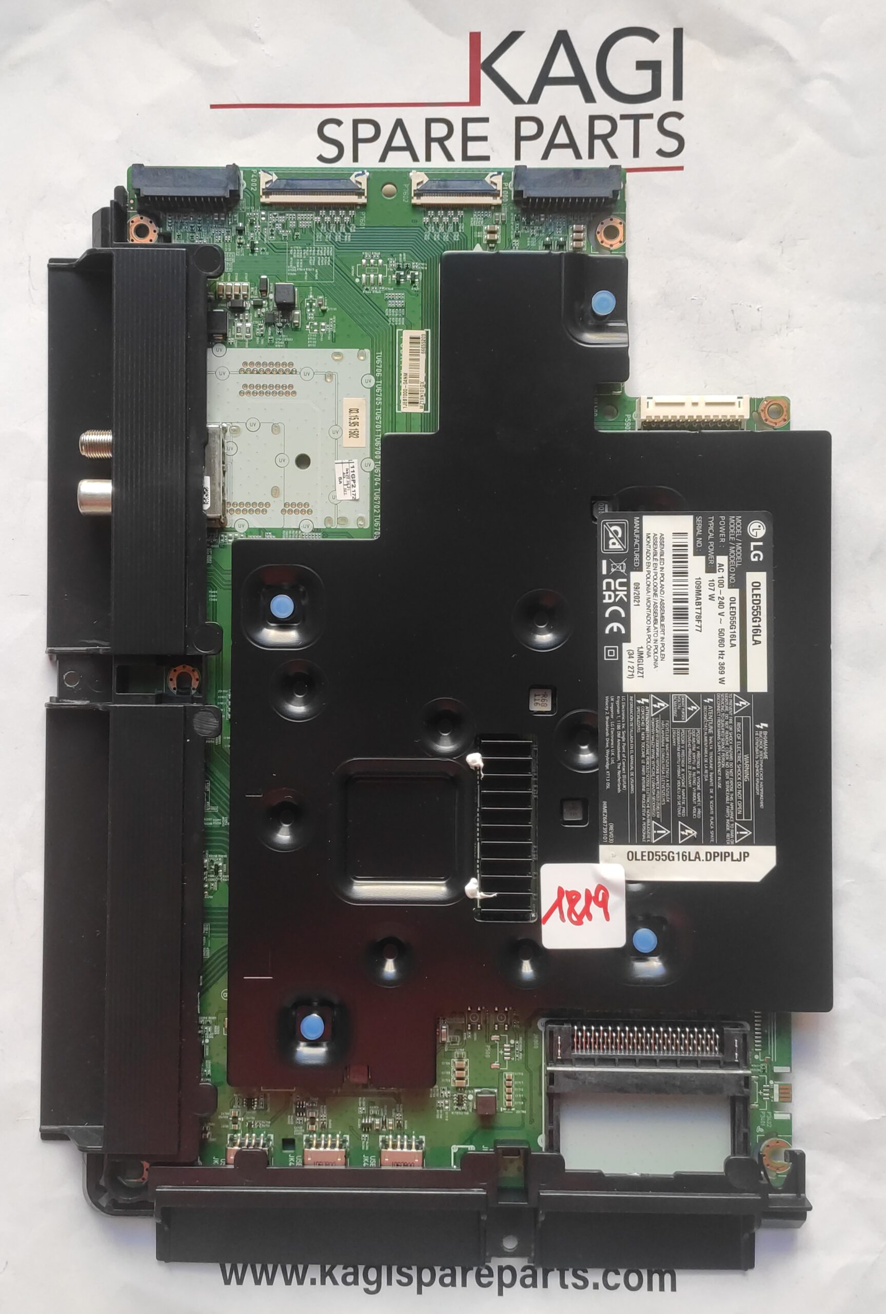 SCHEDA MAIN TV LG EAX69774601 (1.2) TV LG OLED55G16LA NUOVA ORIGINALE
