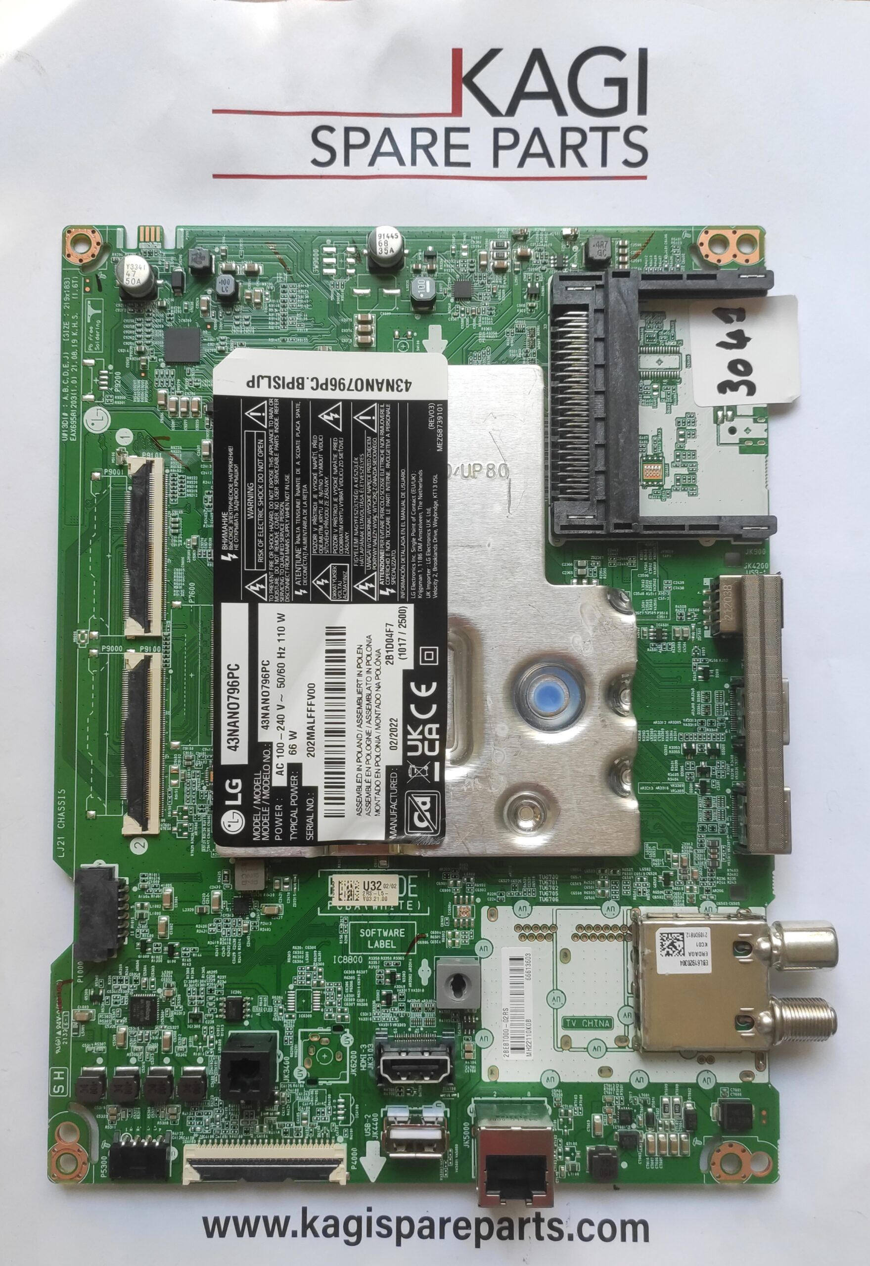 SCHEDA MAIN LG EAX69581203(1.1) MOD 43NAN0796PC NUOVA ORIGINALE