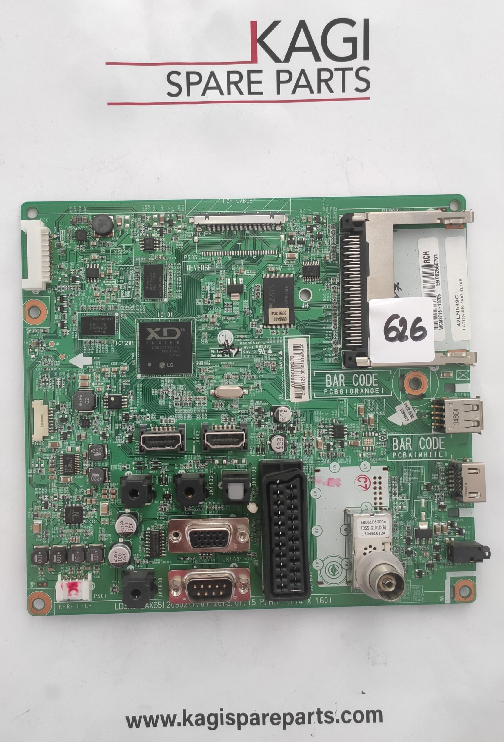 SCHEDA MAIN LG EAX65120902(1.0) MOD 42LN549C NUOVA ORIGINALE