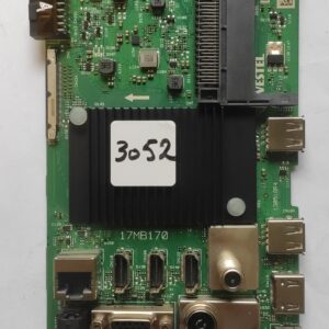 SCHEDA MAIN VESTEL PER TV TOSHIBA 17MB170 23727533 MOD 50AU4B63DA NUOVA ORIGINALE