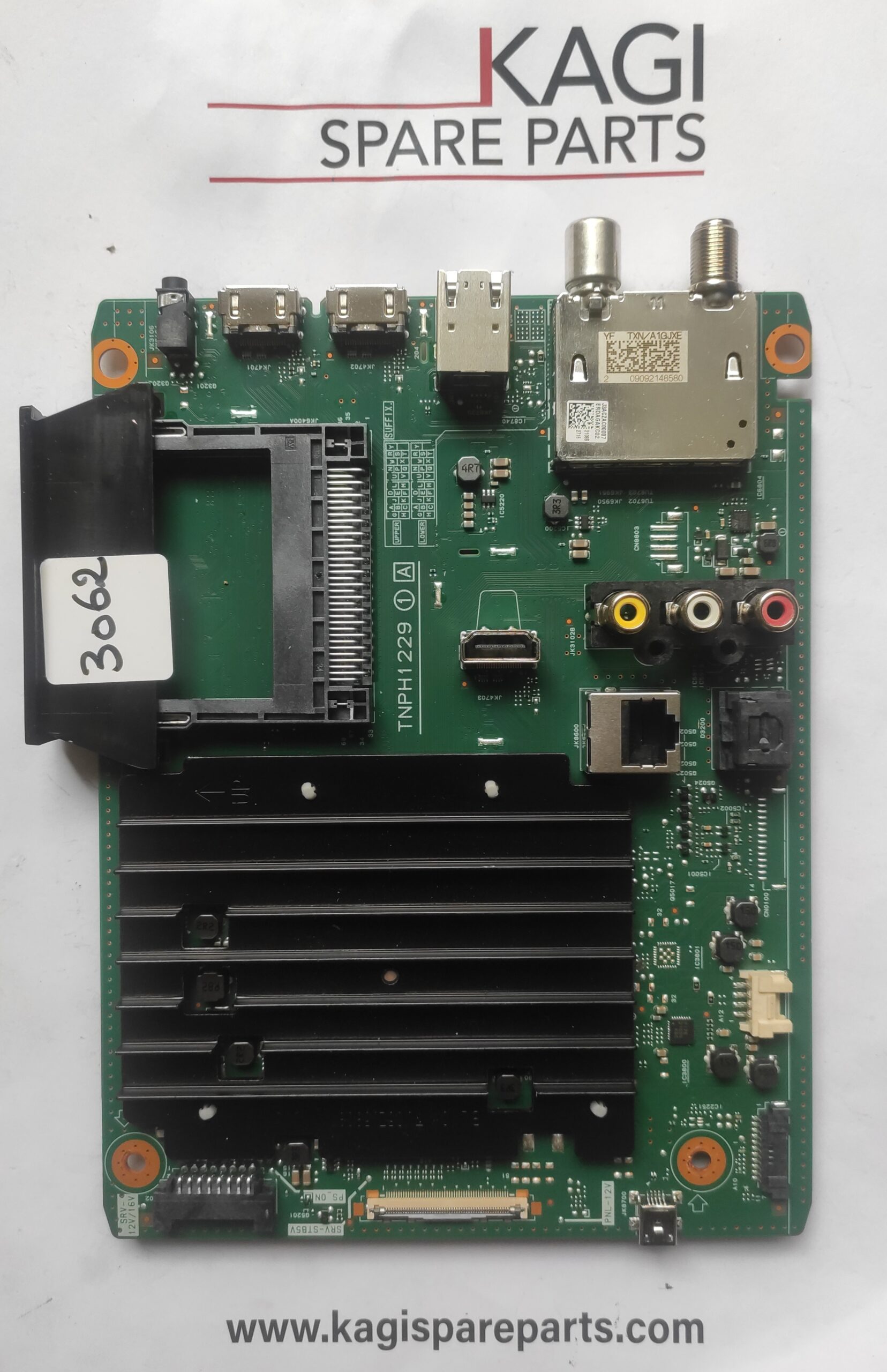 SCHEDA MAIN TNPH1229 PER TV PANASONIC MOD TX-58JX800E NUOVA ORIGINALE