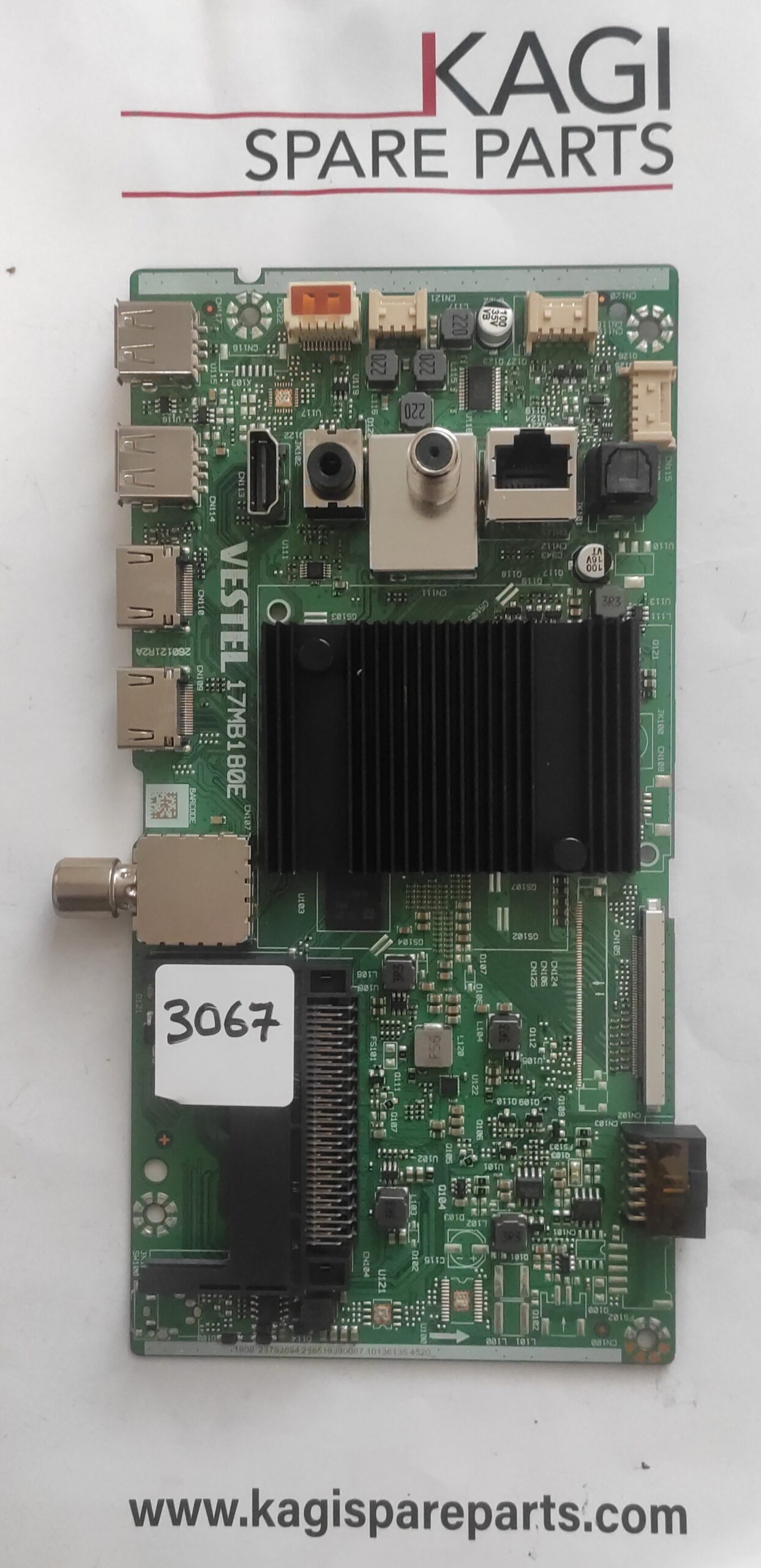 SCHEDA MAIN VESTEL PER TV PANASONIC 17MB180E 23793694 MOD TX-55LX610E NUOVA ORIGINALE