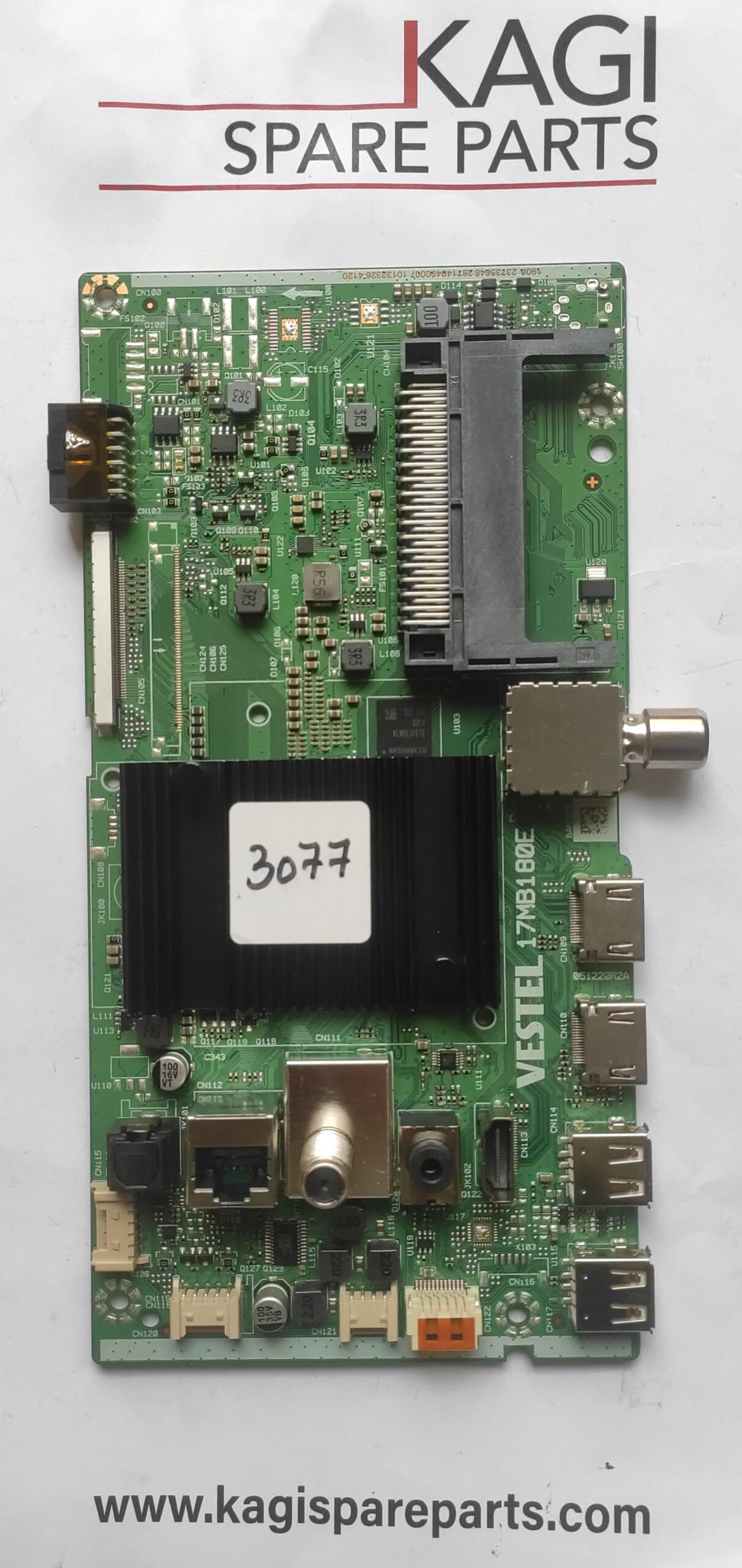 SCHEDA MAIN VESTEL PER TV PANASONIC 17MB180E 23735648 MOD TX-55JX600E NUOVA ORIGINALE
