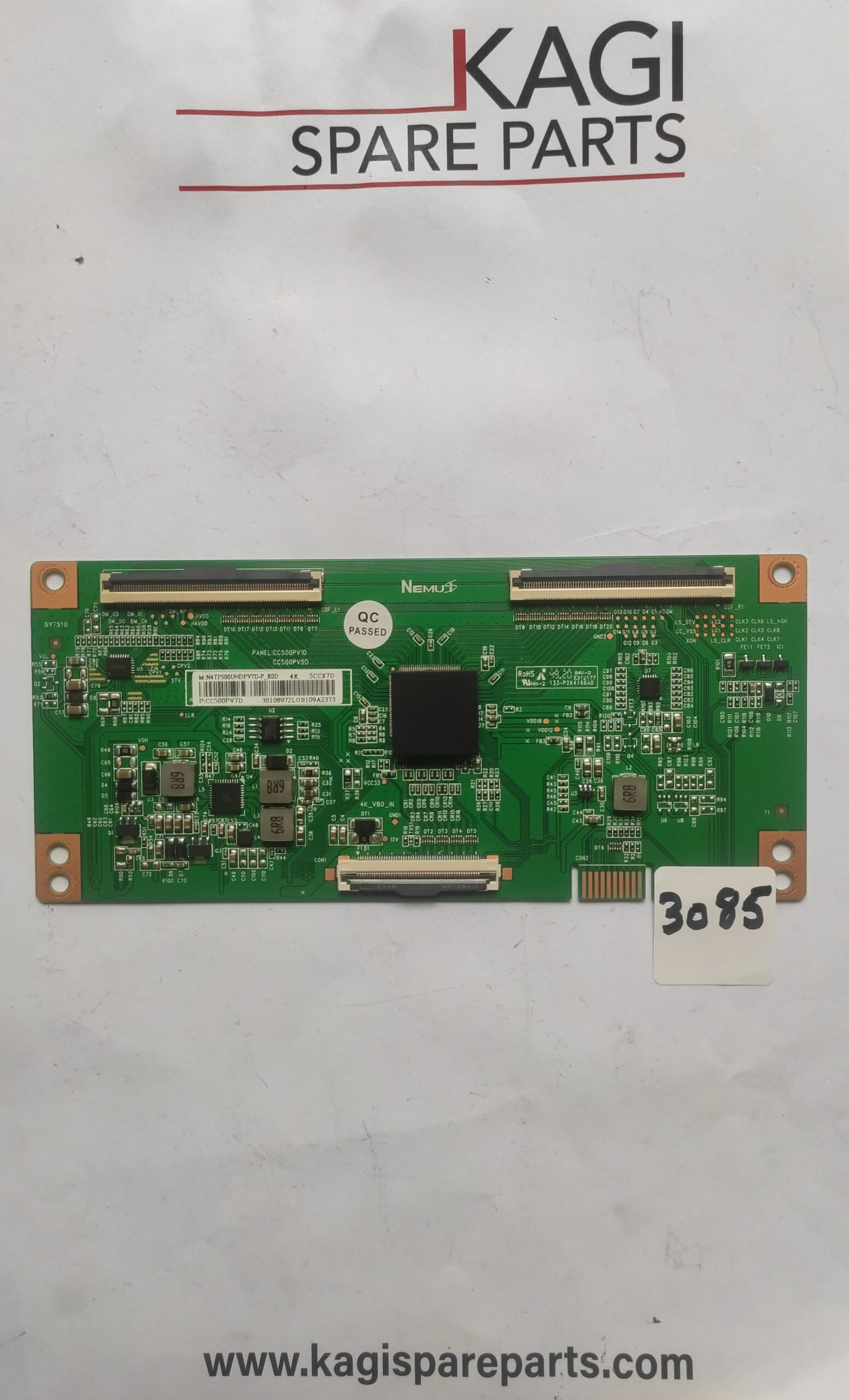 SCHEDA TCON PER TV TOSHIBA CC500PV7D MOD 50U2063DG NUOVA ORIGINALE
