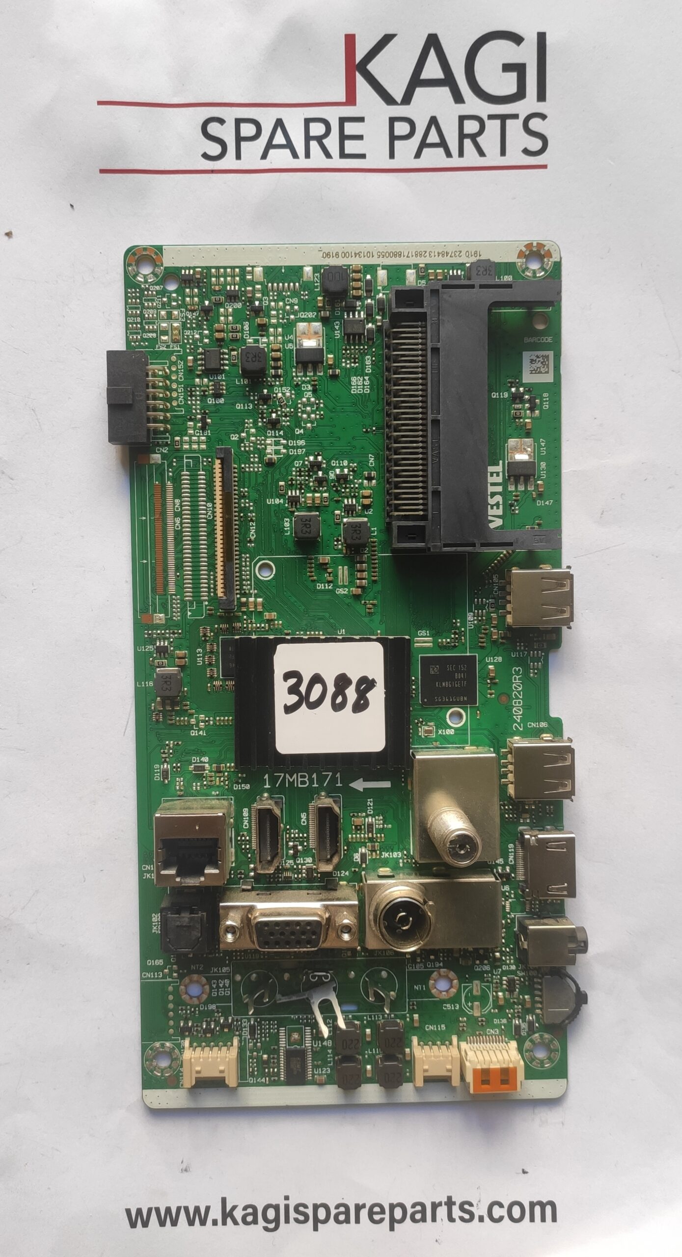 SCHEDA MAIN VESTEL 17MB171 23748413 NUOVA ORIGINALE