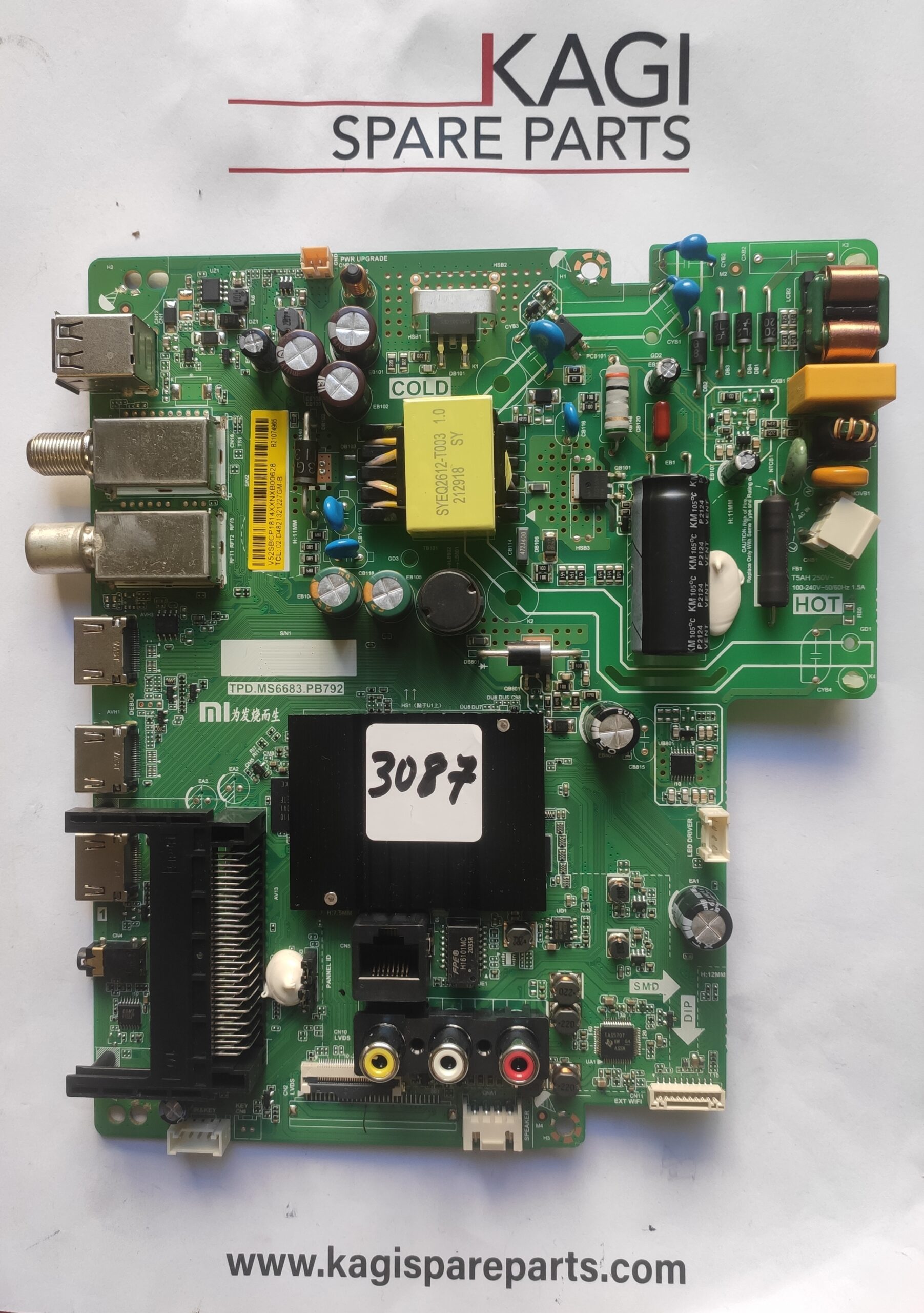 SCHEDA MAIN TPD.MS6683.PB792 MOD L32M5-5ASP NUOVA ORIGINALE