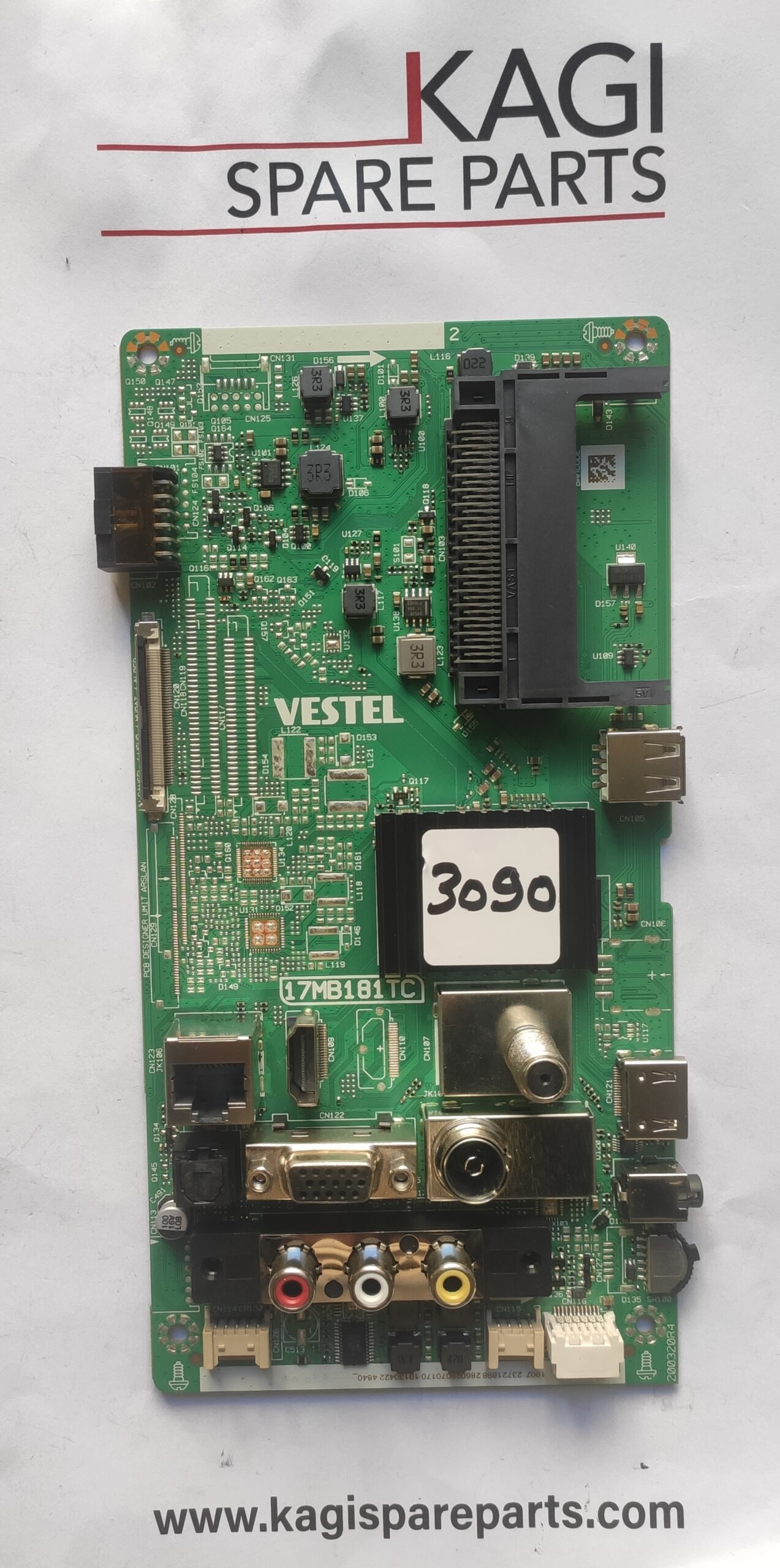 SCHEDA MAIN VESTEL 17MB181TC 23721898 NUOVA ORIGINALE