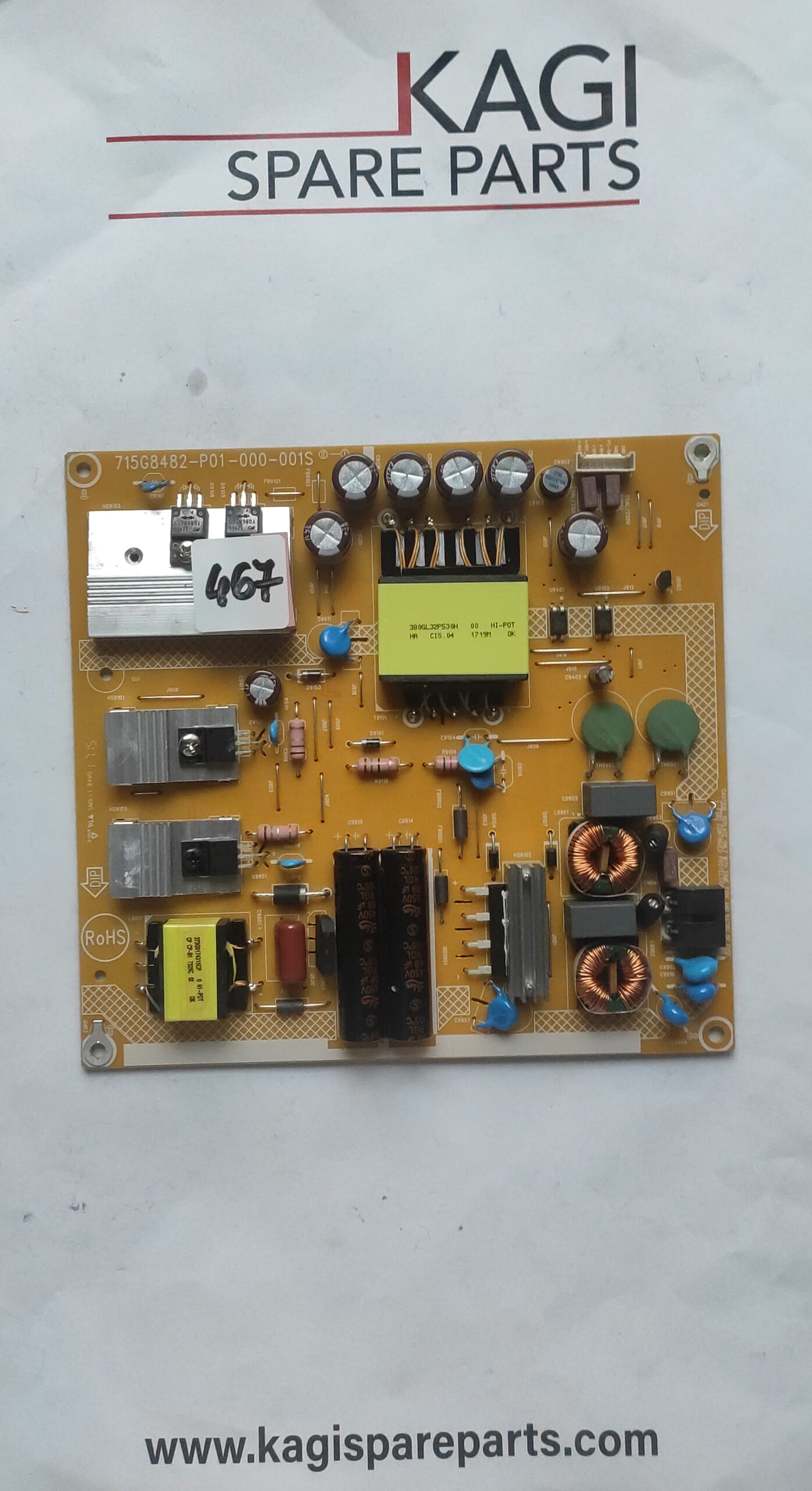 SCHEDA DI ALIMENTAZIONE 715G8482-P01-000-001S NUOVA ORIGINALE