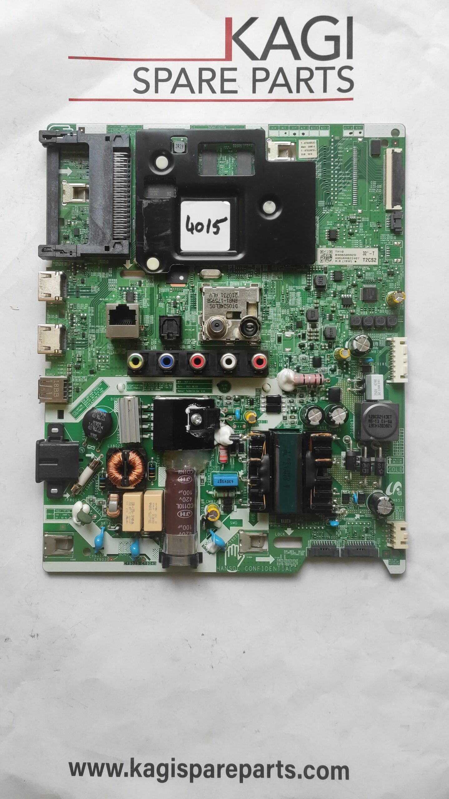 SCHEDA MAIN PER TV SAMSUNG BN9650992D AM5RR822407 MOD UE32T5372CU NUOVA ORIGINALE