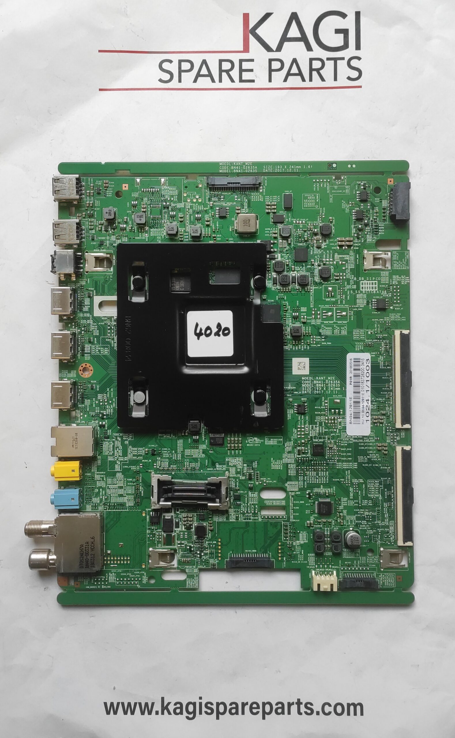 SCHEDA MAIN PER TV SAMSUNG BN41-02635 MOD UE49NU7500U NUOVA ORIGINALE
