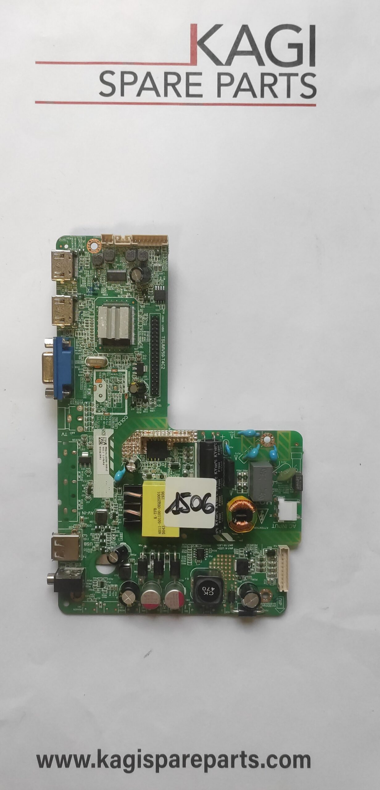SCHEDA MAIN PER TV HANNSPREE TSUMV59-T4C2 MOD HL407UPB NUOVA ORIGINALE