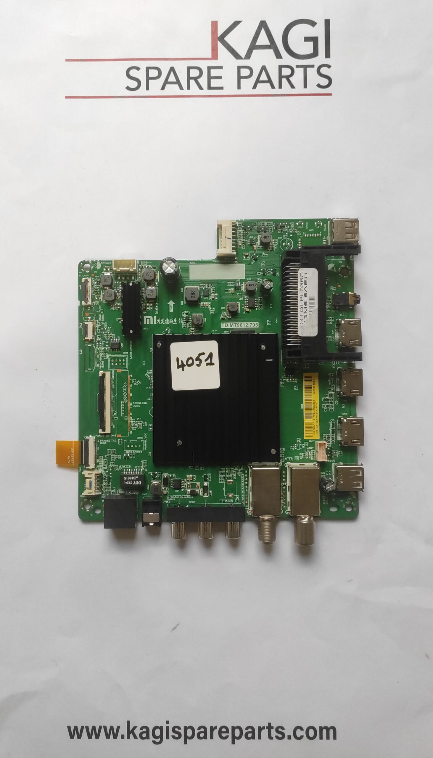 Carte Mère (main Board) 317GAAMBD04CVT Pour TV Xiaomi L43M6-6AEU - Occasion Bon état