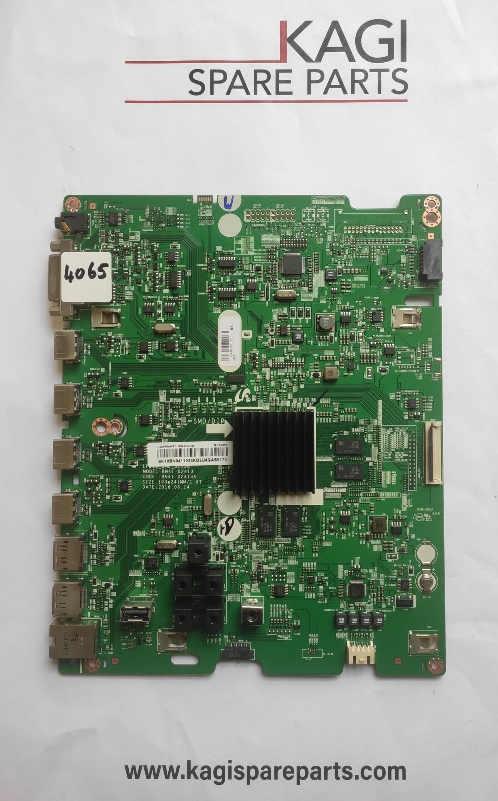 SCHEDA MAIN SAMSUNG BN41-02413 BN41-02413A MOD QM49F NUOVA ORIGINALE