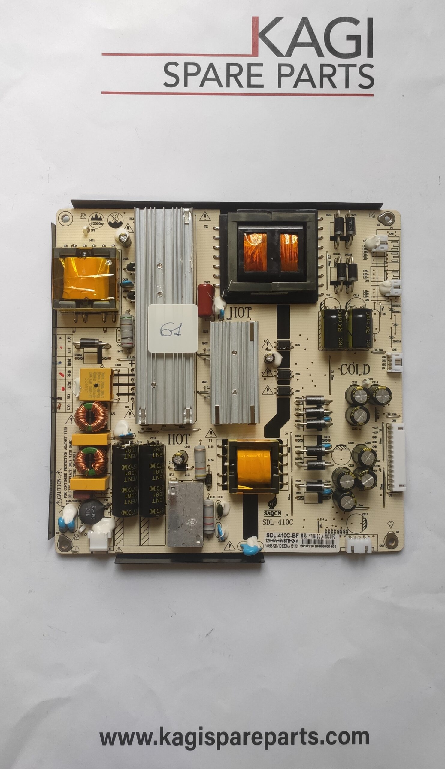 SCHEDA DI ALIMENTAZIONE SDL-410C-BF NUOVA ORIGINALE