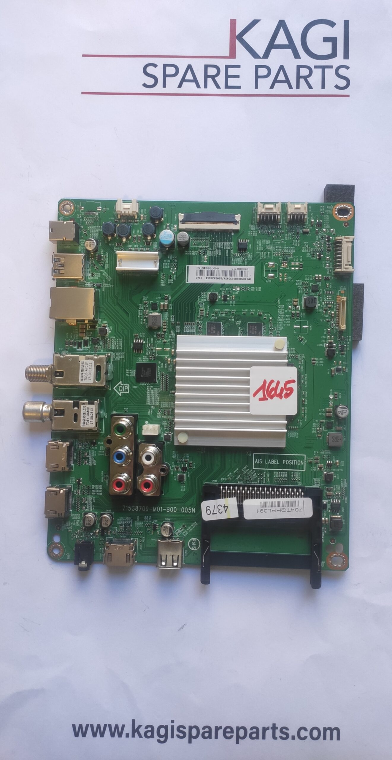 SCHEDA MAIN PER TV PHILIPS 715G8709-M01-B00-005N MOD 65PUS6162/12 NUOVA ORIGINALE