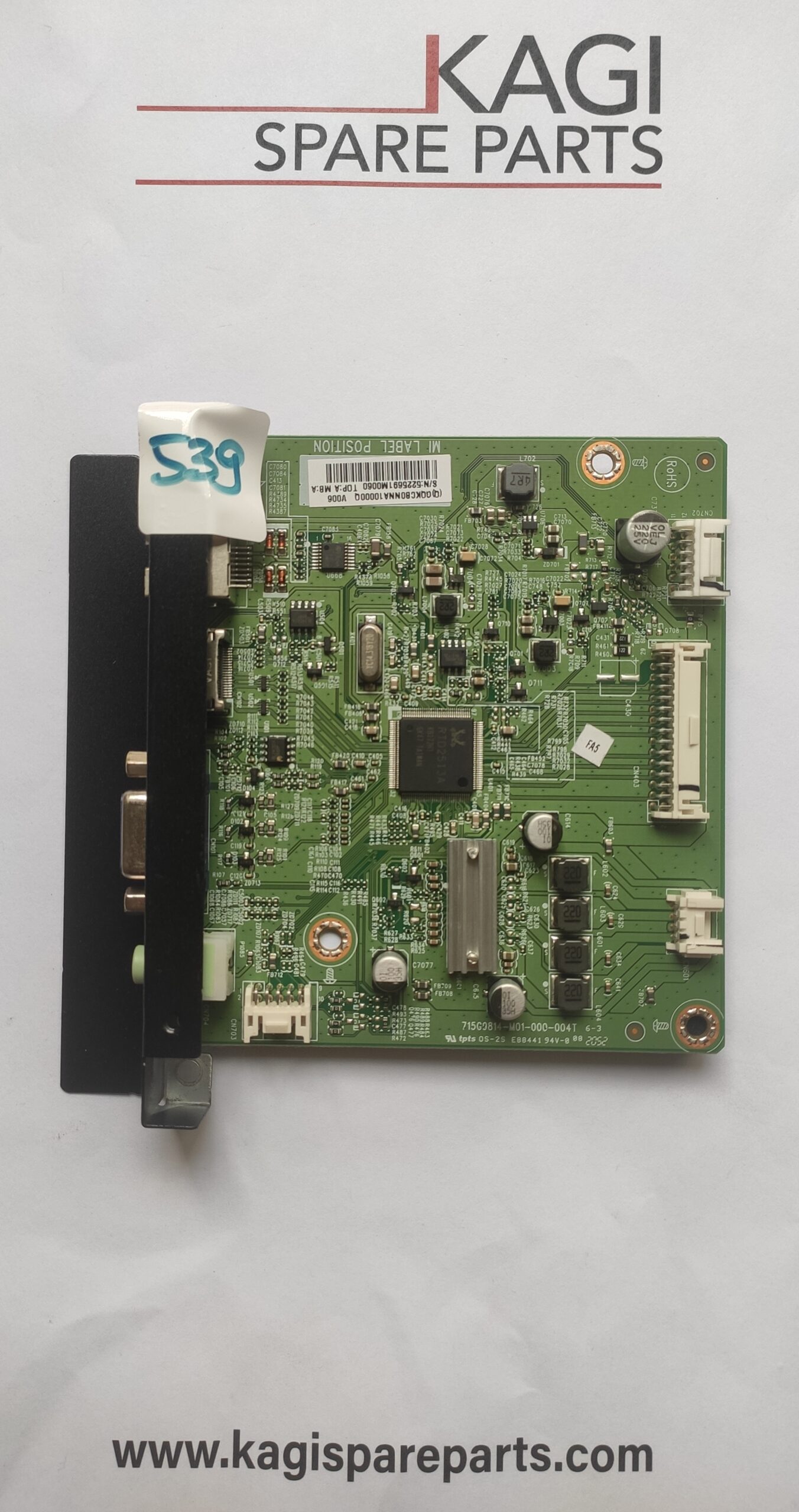 SCHEDA MAIN PER HIKVISION 715G9814-M01-000-004T MOD DS-D5043QE NUOVA ORIGINALE