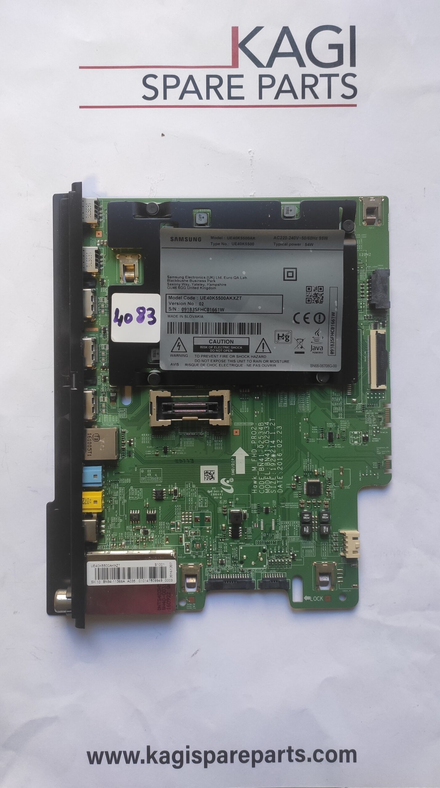 SCHEDA MAIN SAMSUNG BN41-02534 MOD UE40K5500AK NUOVA ORIGINALE