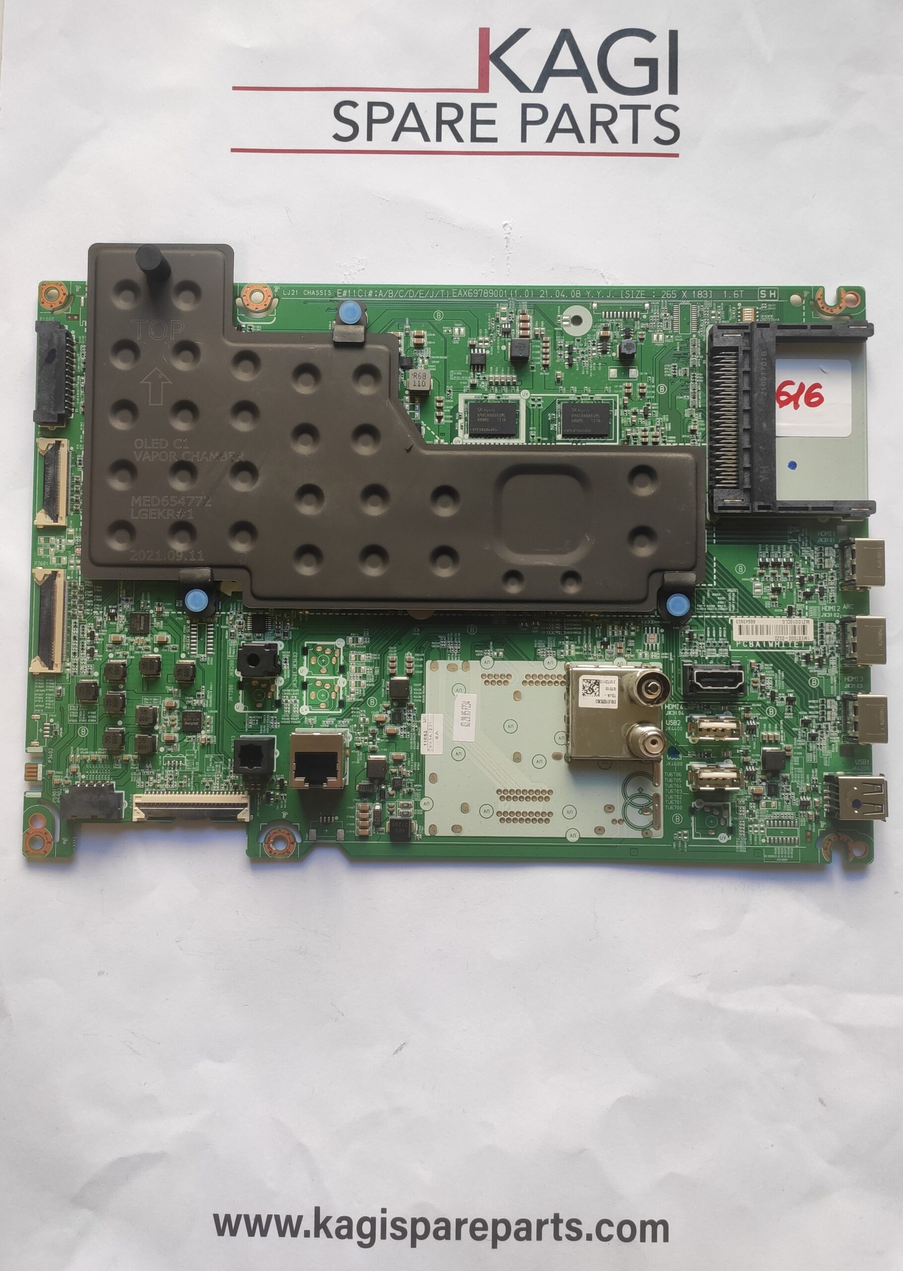 SCHEDA MAIN PER TV LG EAX69789001(1.0) MOD OLED65C15LA NUOVA ORIGINALE