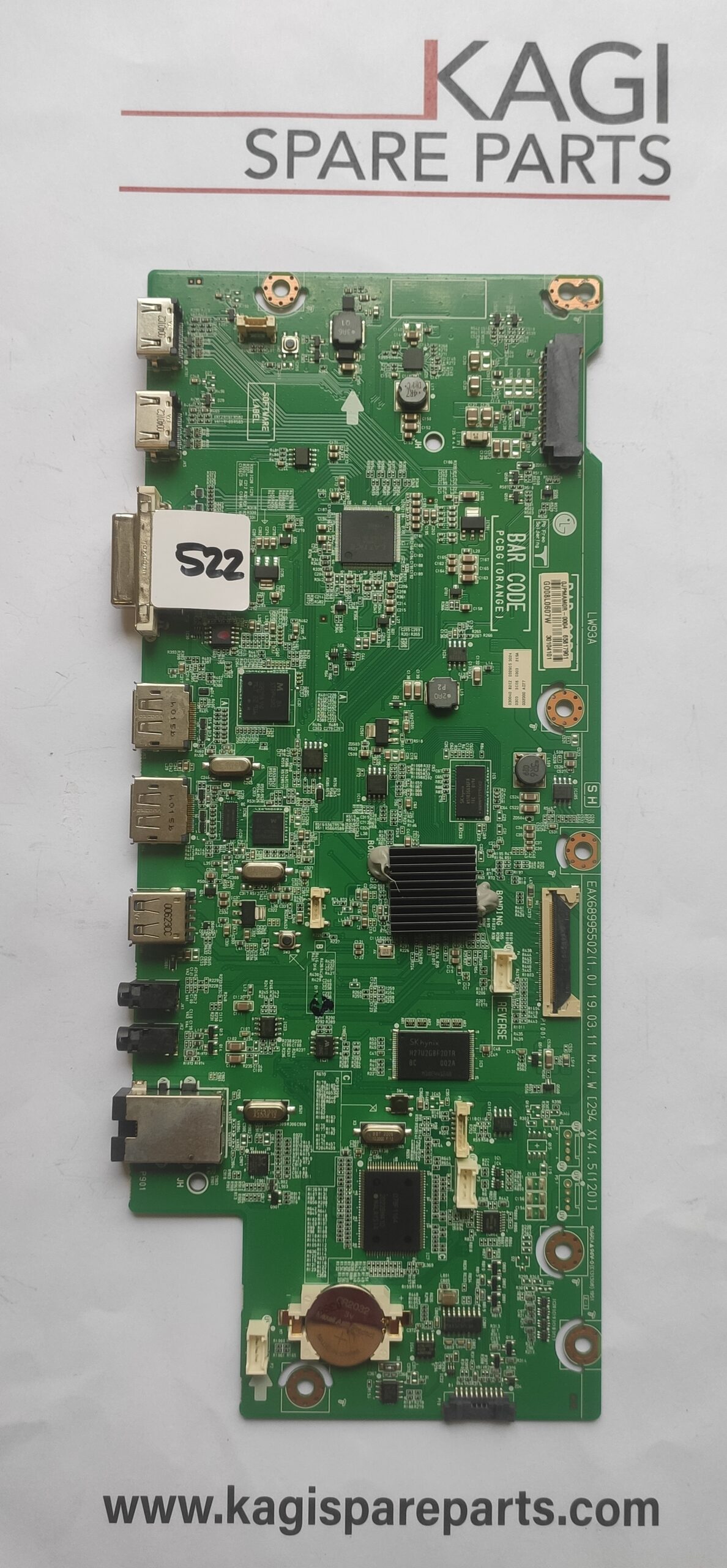 SCHEDA MAIN PER TV LG EAX68995502(1.0) MOD 55VL5F-A NUOVA ORIGINALE
