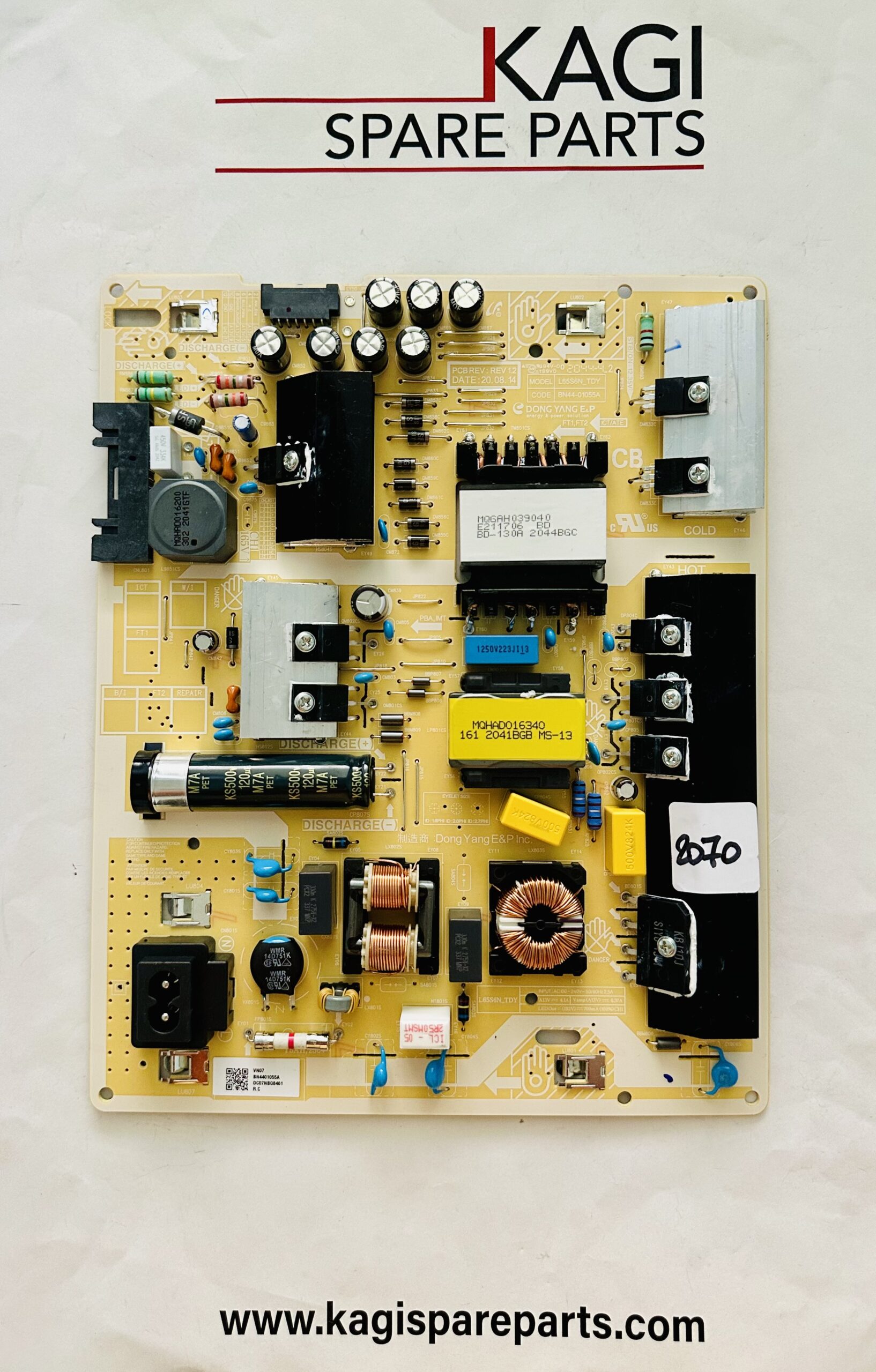 SCHEDA DI ALIMENTAZIONE SAMSUNG BN4401055A MODEL UE65TU7090U NUOVA ORIGINALE